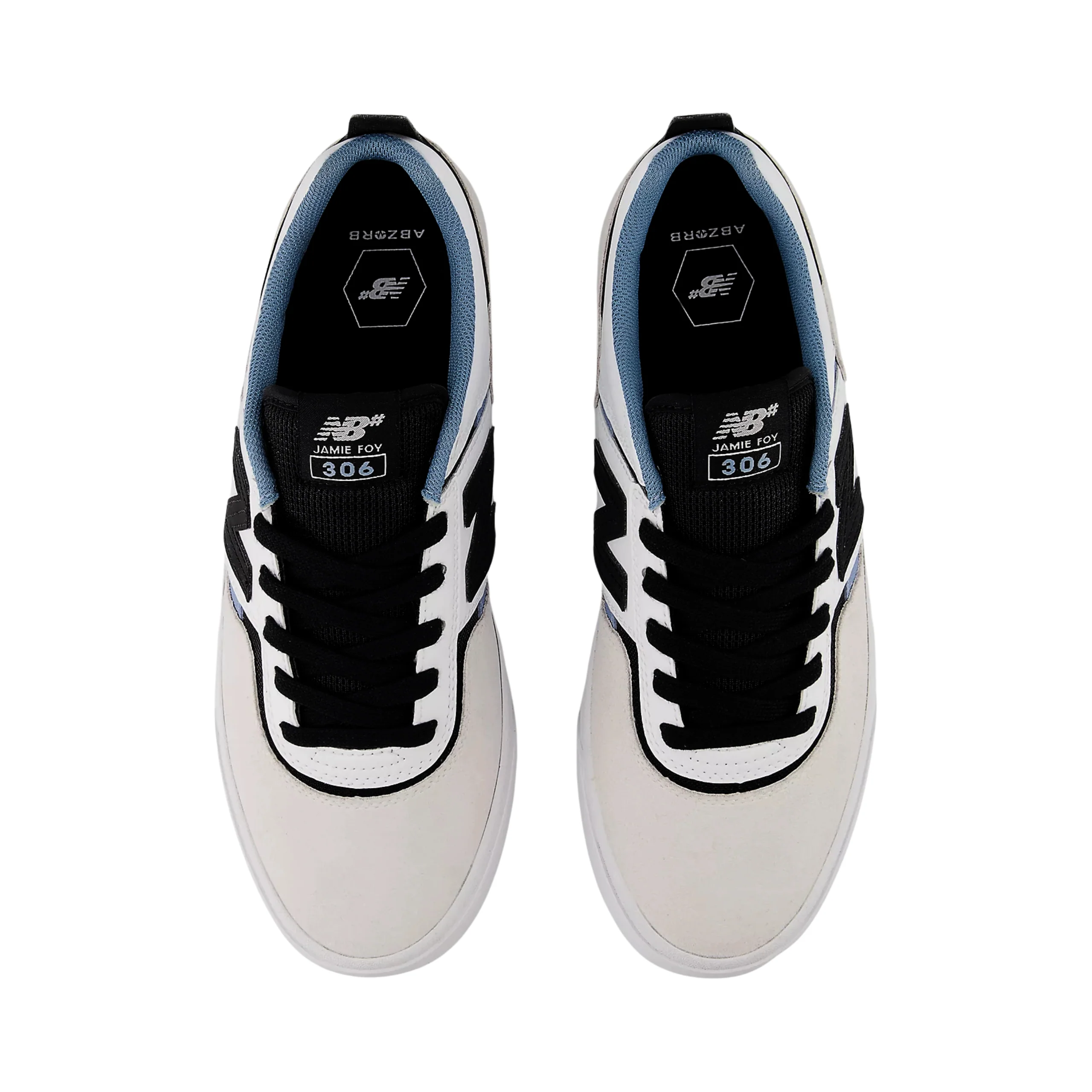 New Balance Numeric 306 Jamie Foy Shoes - Reflection / White (NM306NMA) - Image 3