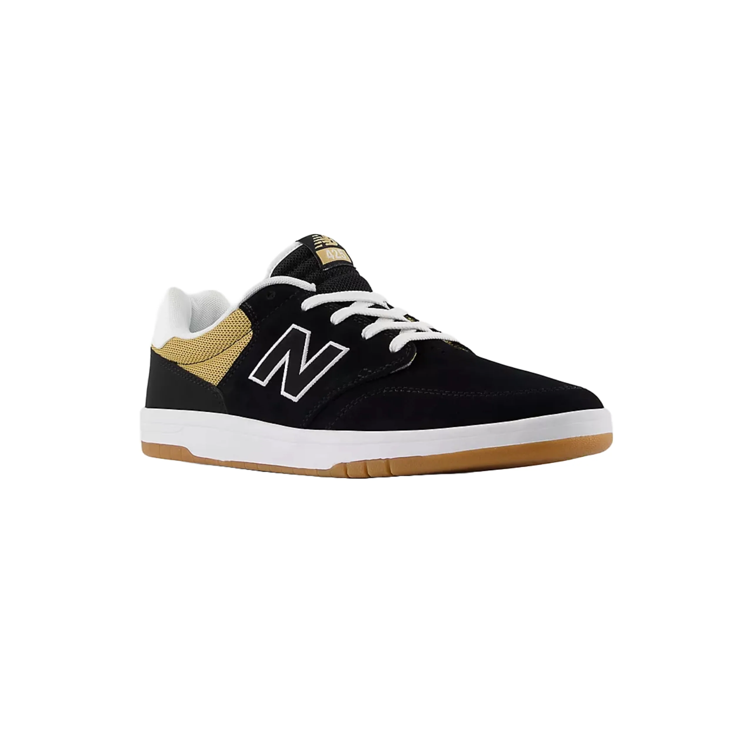 New Balance Numeric 425 Shoes - Black / White (NM425BNT) - Image 2