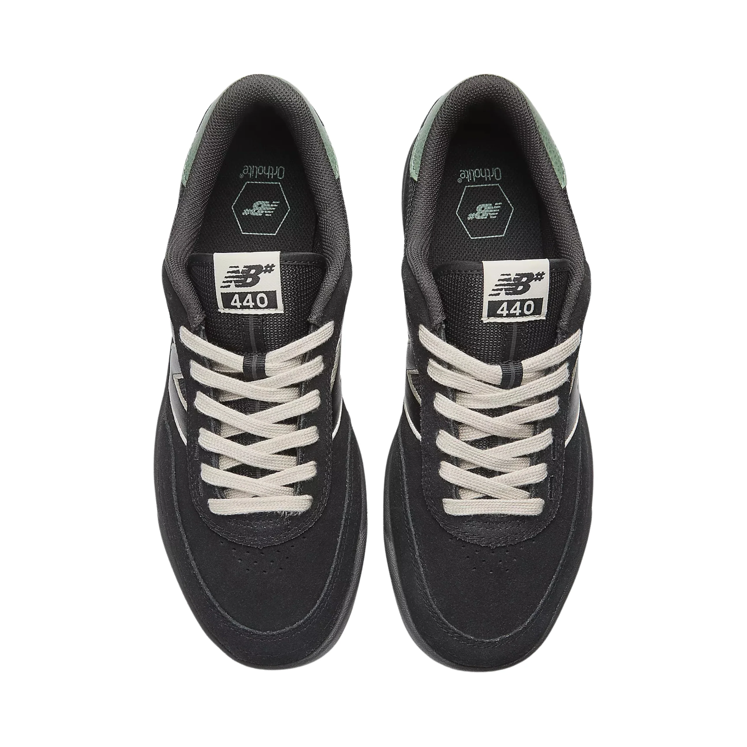 New Balance Numeric 440 Low Shoes - Black / White (NM440BG2) - Image 4