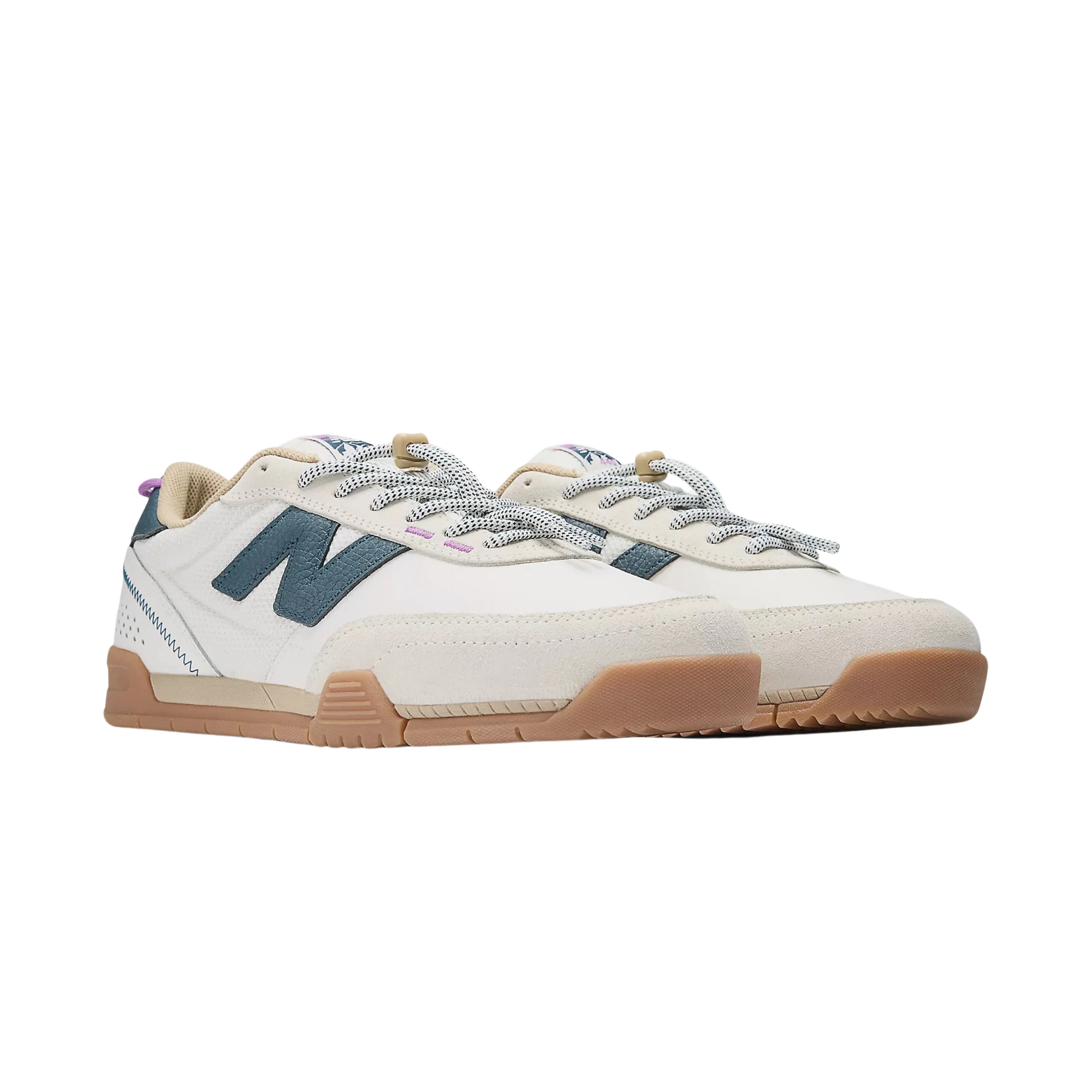New Balance Numeric 440 Trail Low Shoes - Sea Salt / Deep Ocean (NM440WSR) - Image 2