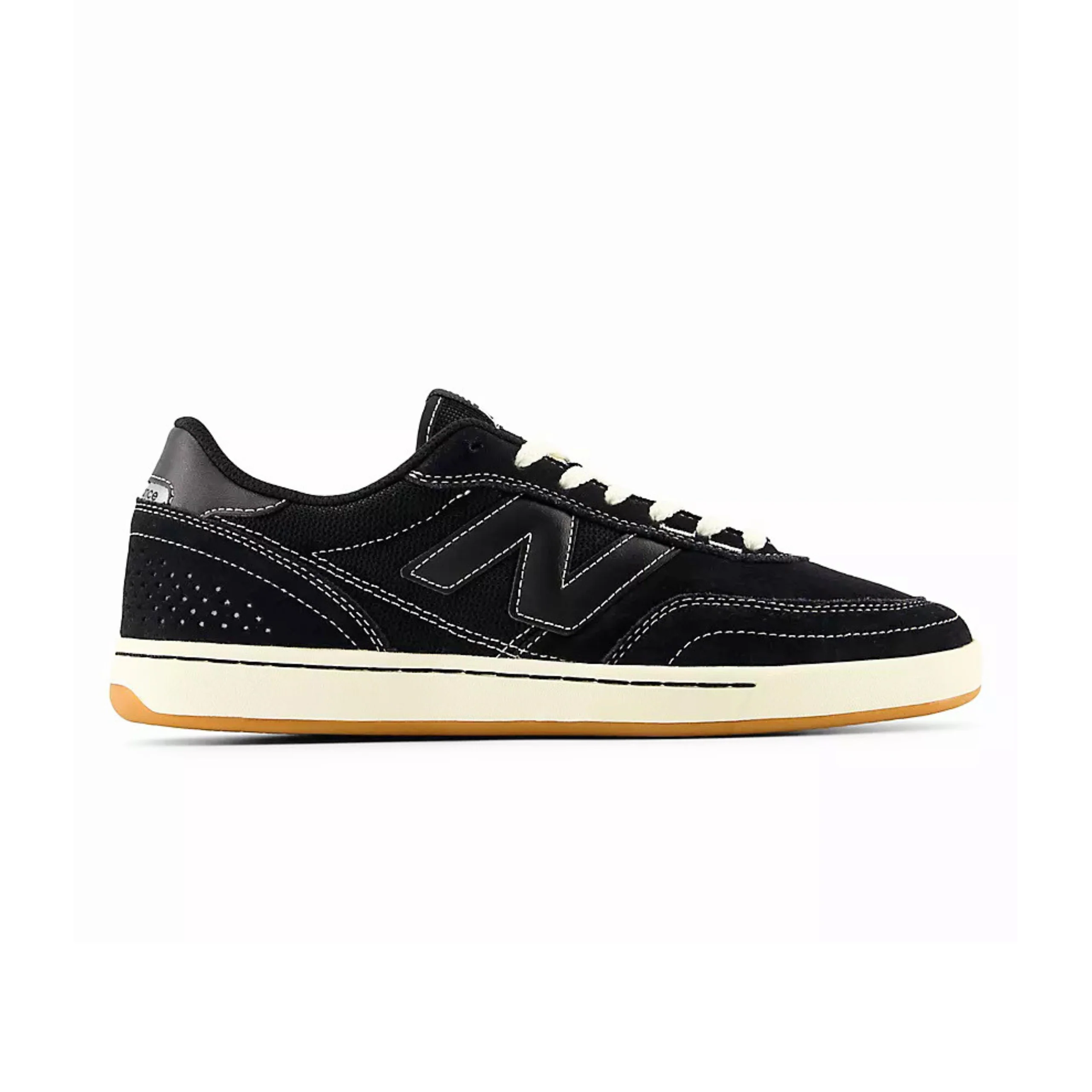 New Balance Numeric 440v2 Shoes - Black / Sea Salt (UN440BCO)