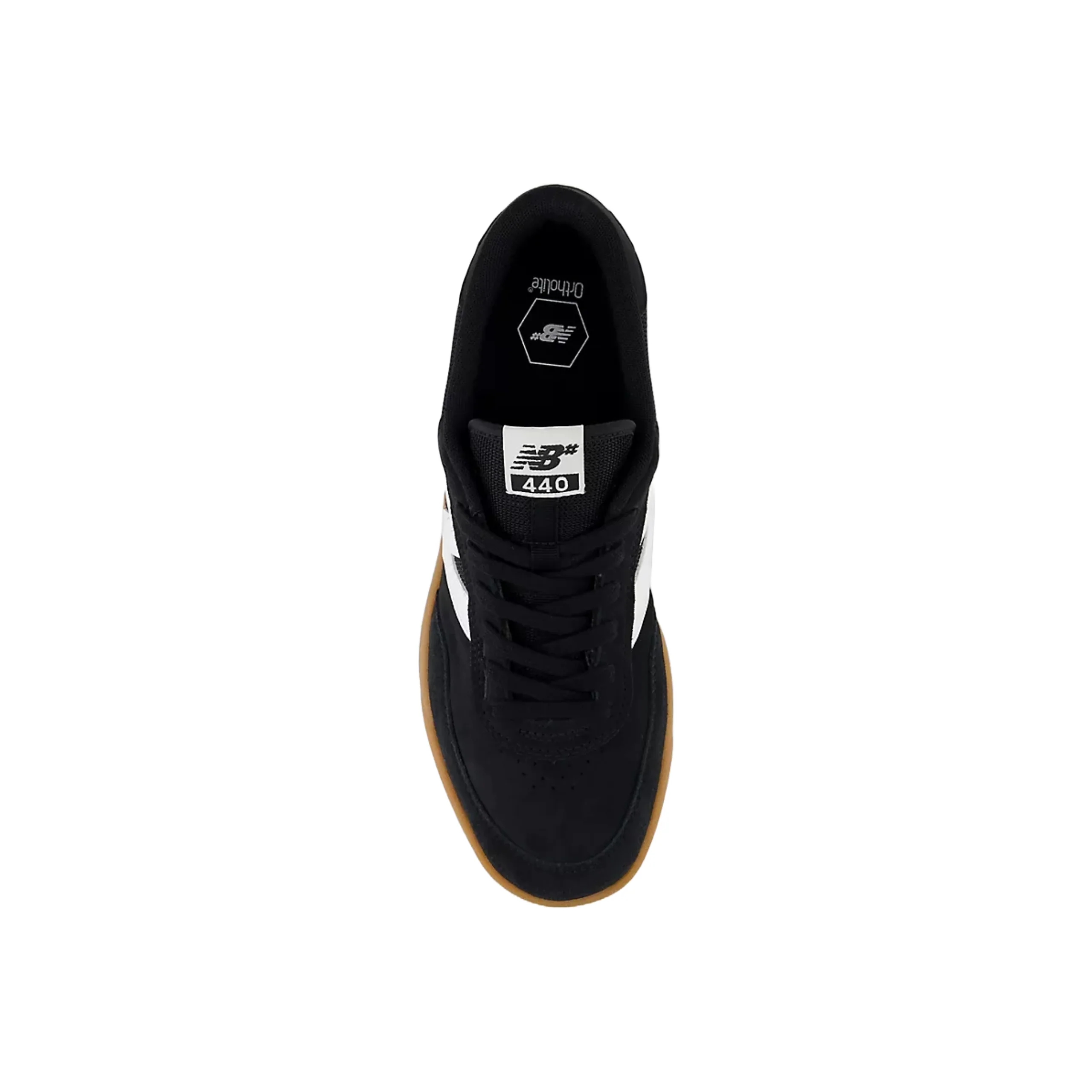 New Balance Numeric 440v2 Shoes - Black / White (NM440BNG) - Image 4