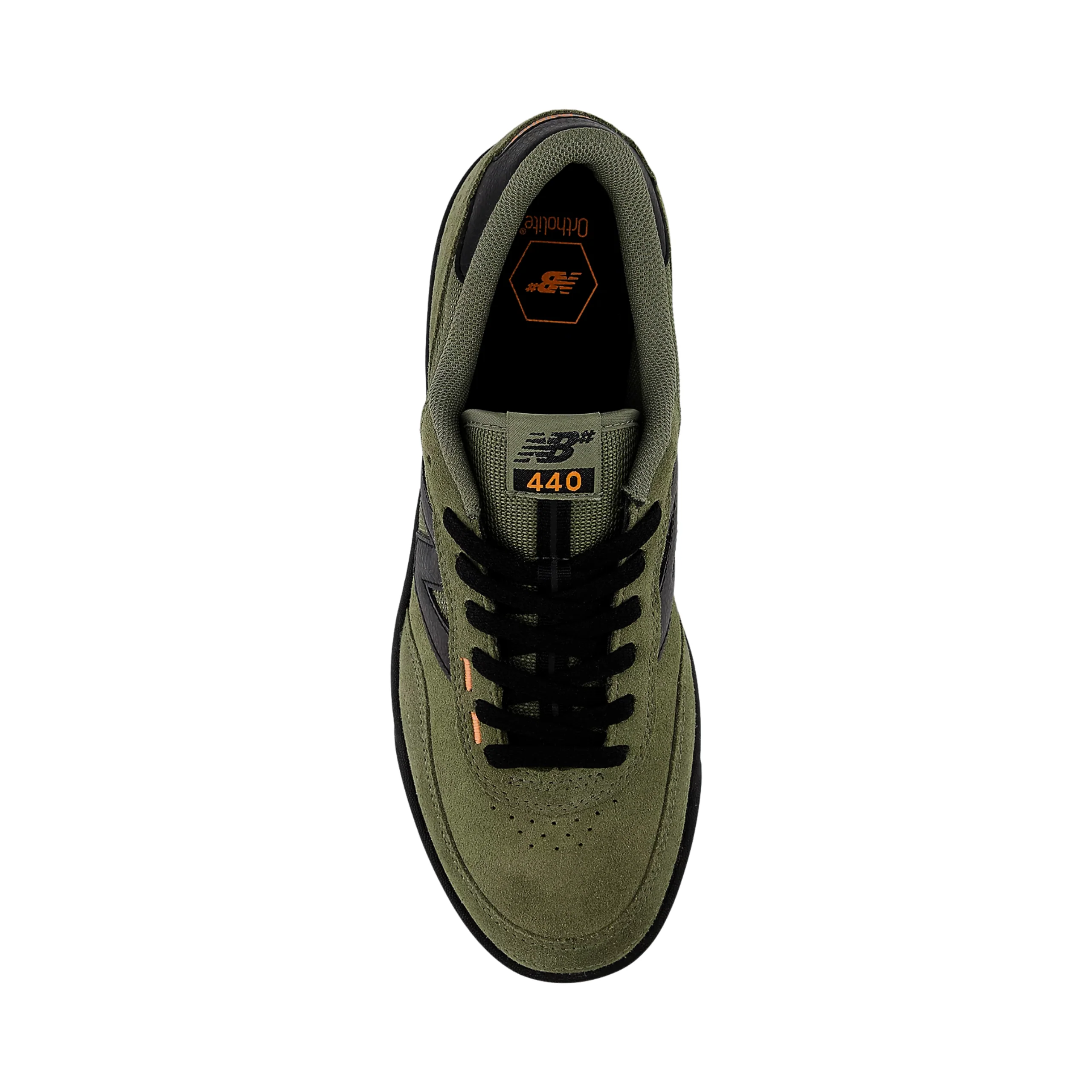 New Balance Numeric 440v2 Shoes - Dark Olivine / Black (NM440NL2) - Image 4