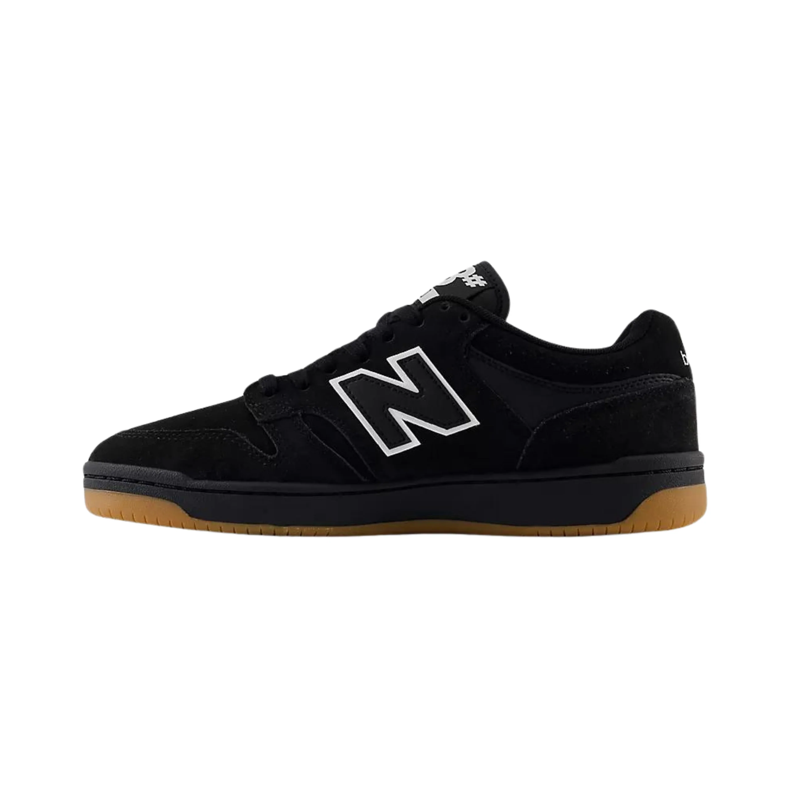 New Balance Numeric 480 Shoes - Black / Gum (NM480SBW) - Image 3
