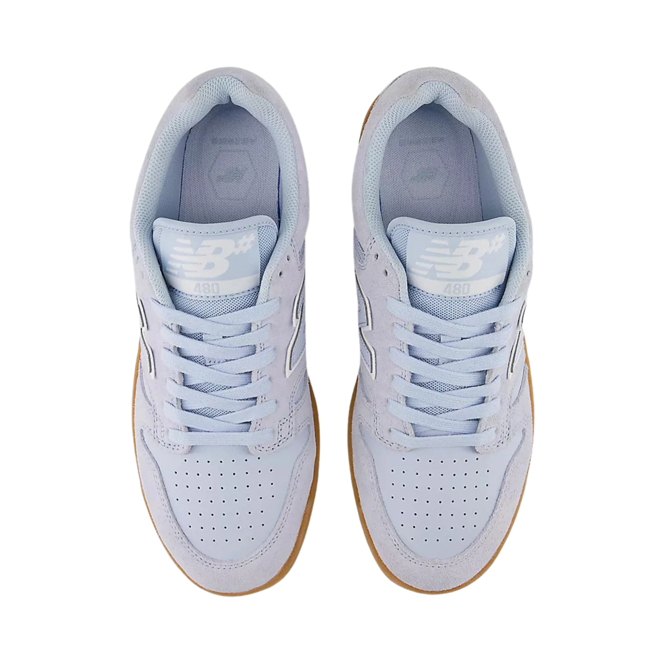 New Balance Numeric 480 Shoes - Oxford Blue / White (UN480BBG) - Image 3