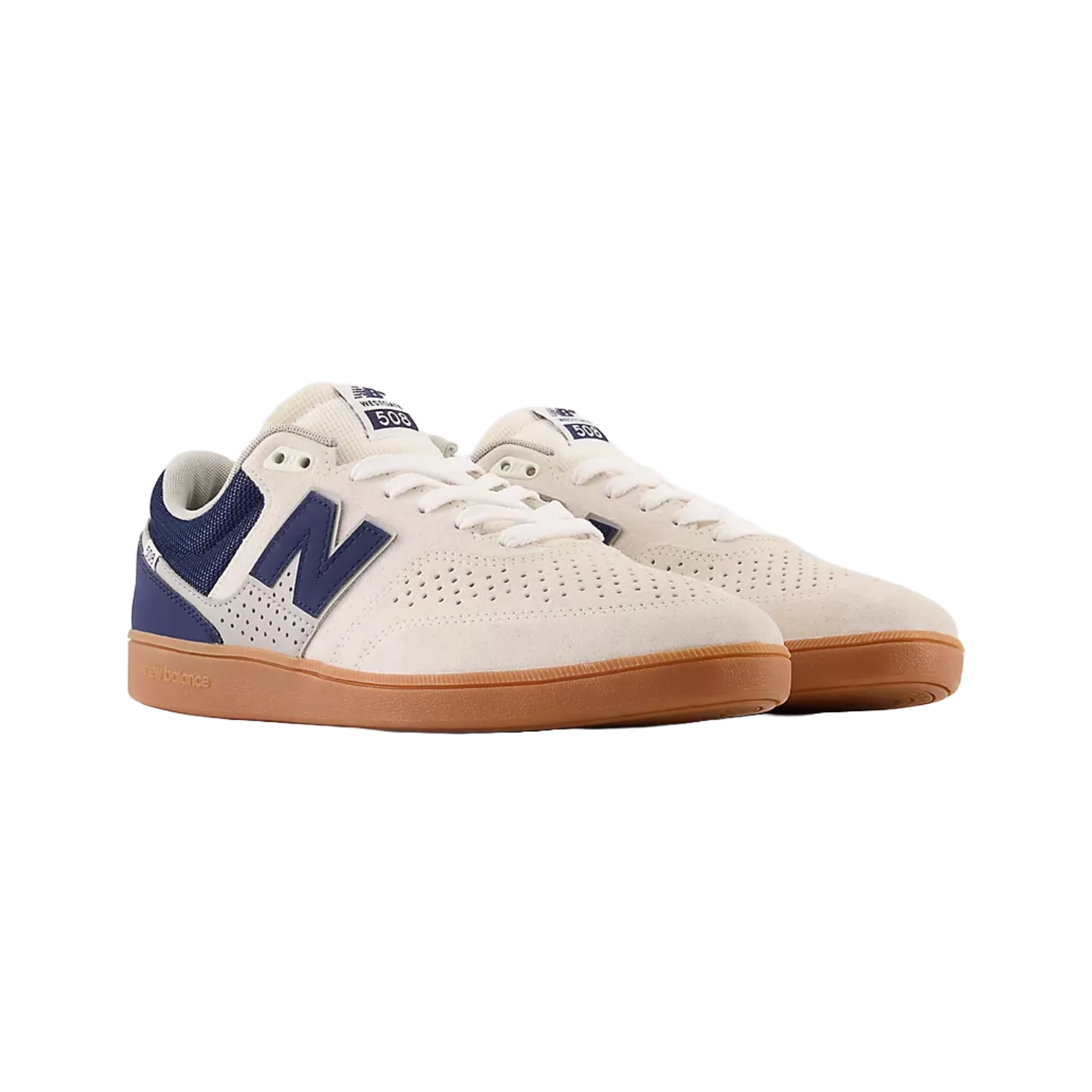 New Balance Numeric 508 Shoes - Sea Salt / Navy (NM508BWT) - Image 2