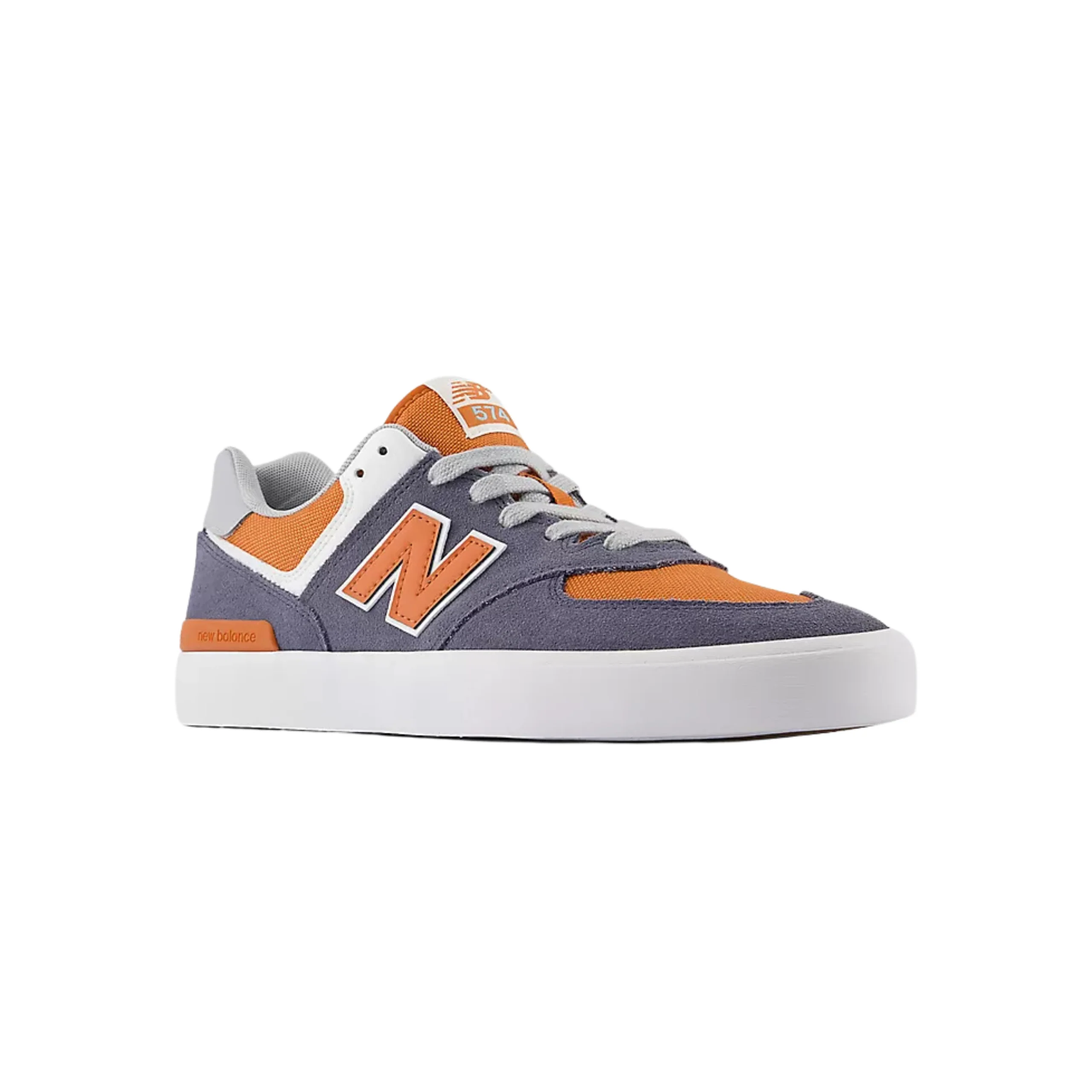 New Balance Numeric 574 Shoes - Dark Arctic Grey / Infield Clay (NM574VBP) - Image 2