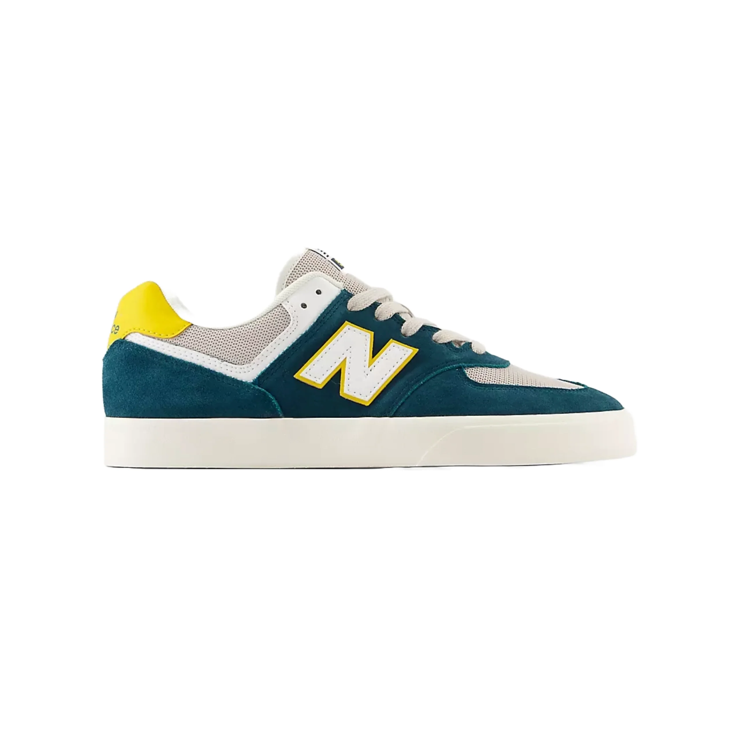 New Balance Numeric 574 Shoes - Deep Ocean / Sunflower (NM574VOK)