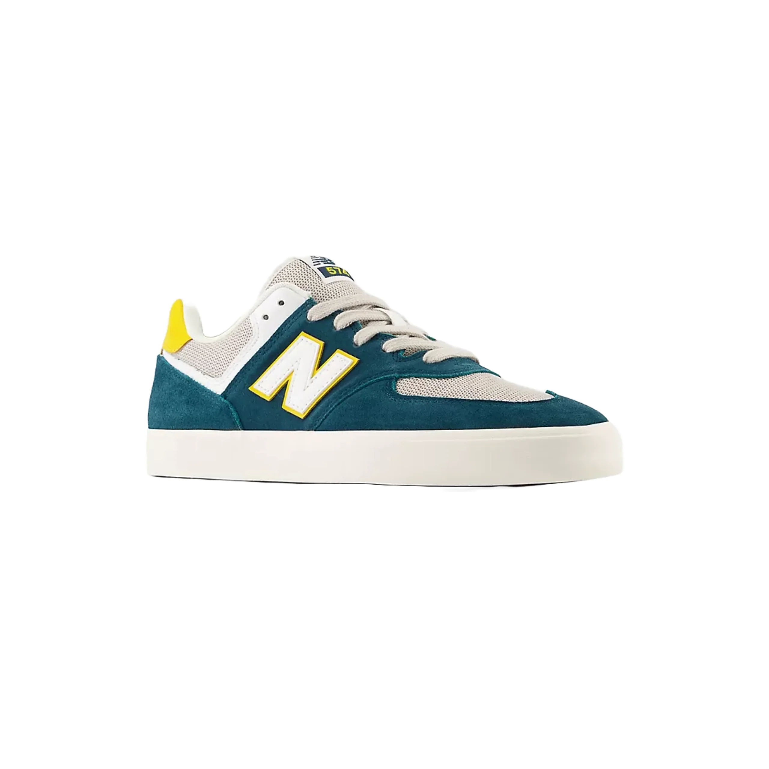 New Balance Numeric 574 Shoes - Deep Ocean / Sunflower (NM574VOK) - Image 2