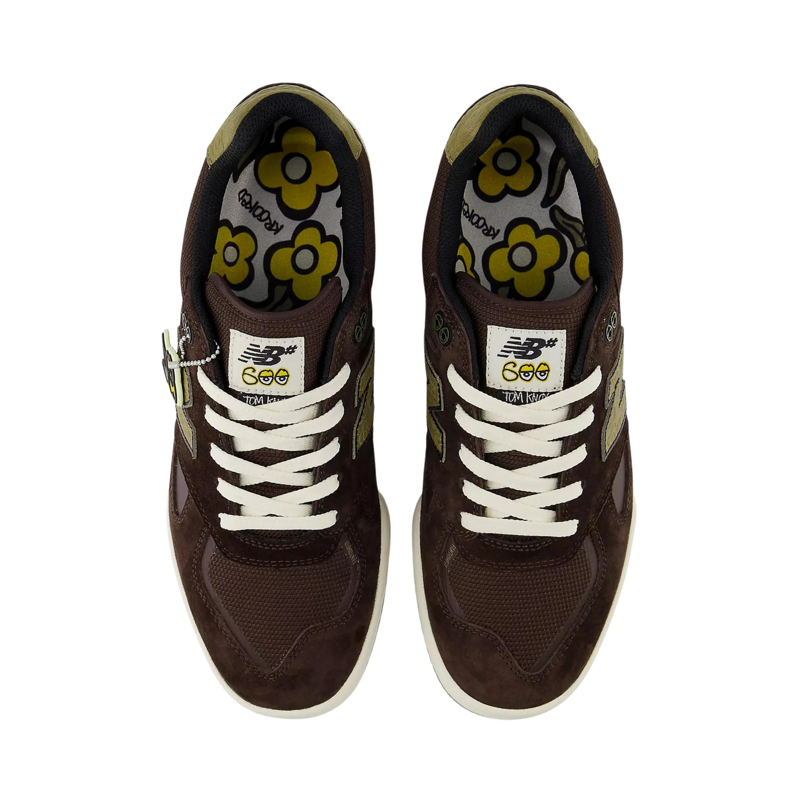 New Balance Numeric 600 "KROOKED" Tom Knox Shoes - Chocolate (NM600KKD) - Image 3