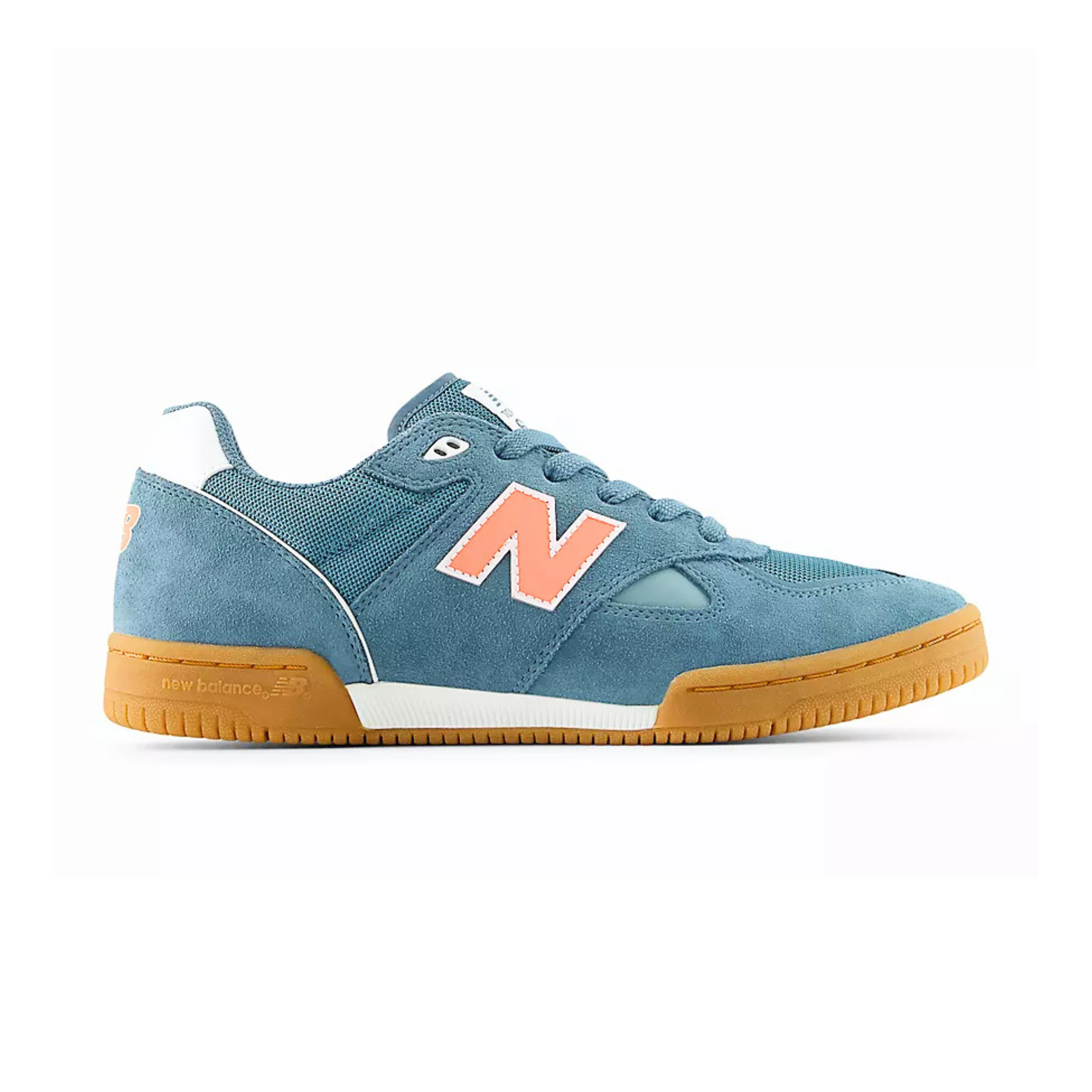 New Balance Numeric 600 Tom Knox Shoes - Salt Water / Tangerine Heat (UN600SWO)