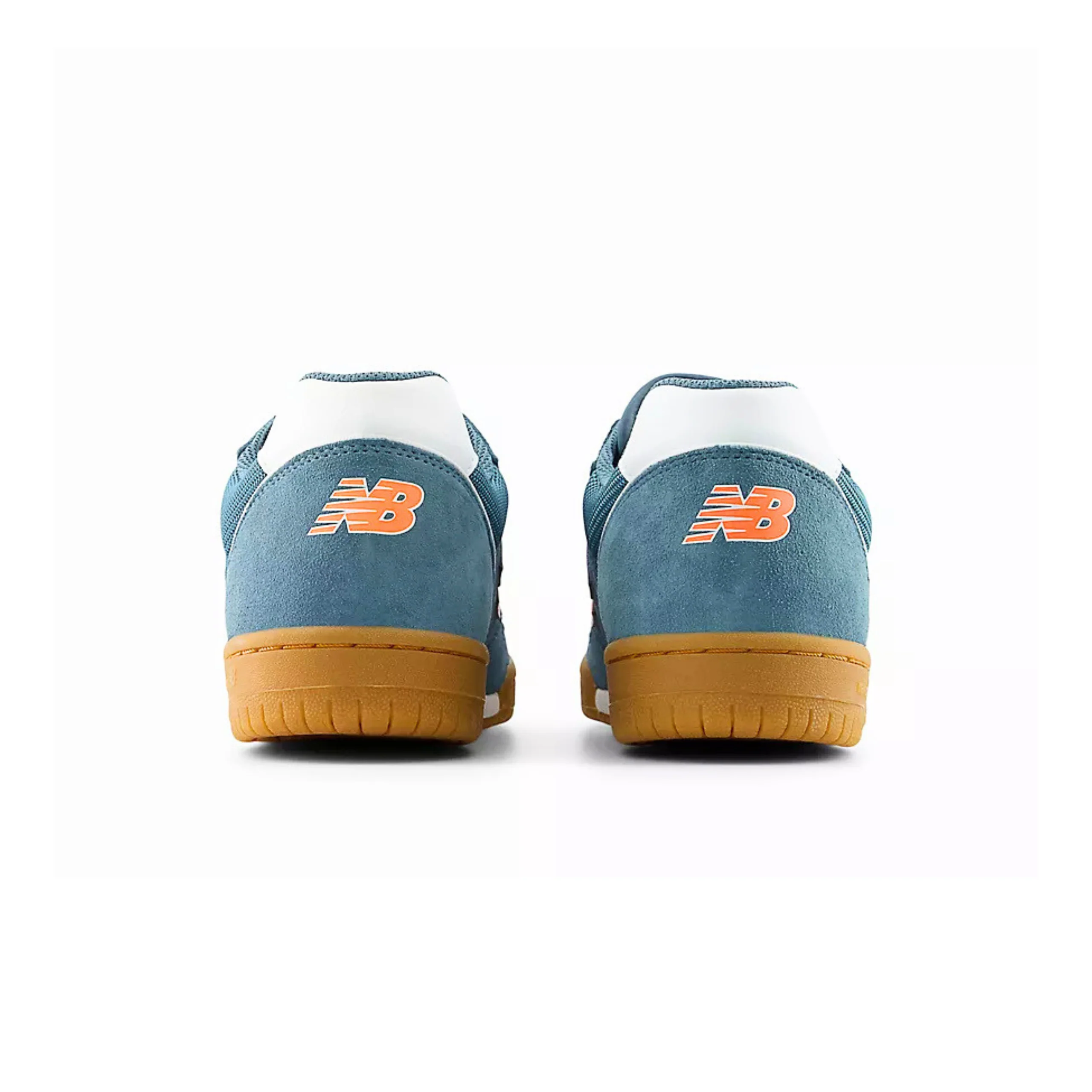 New Balance Numeric 600 Tom Knox Shoes - Salt Water / Tangerine Heat (UN600SWO) - Image 3