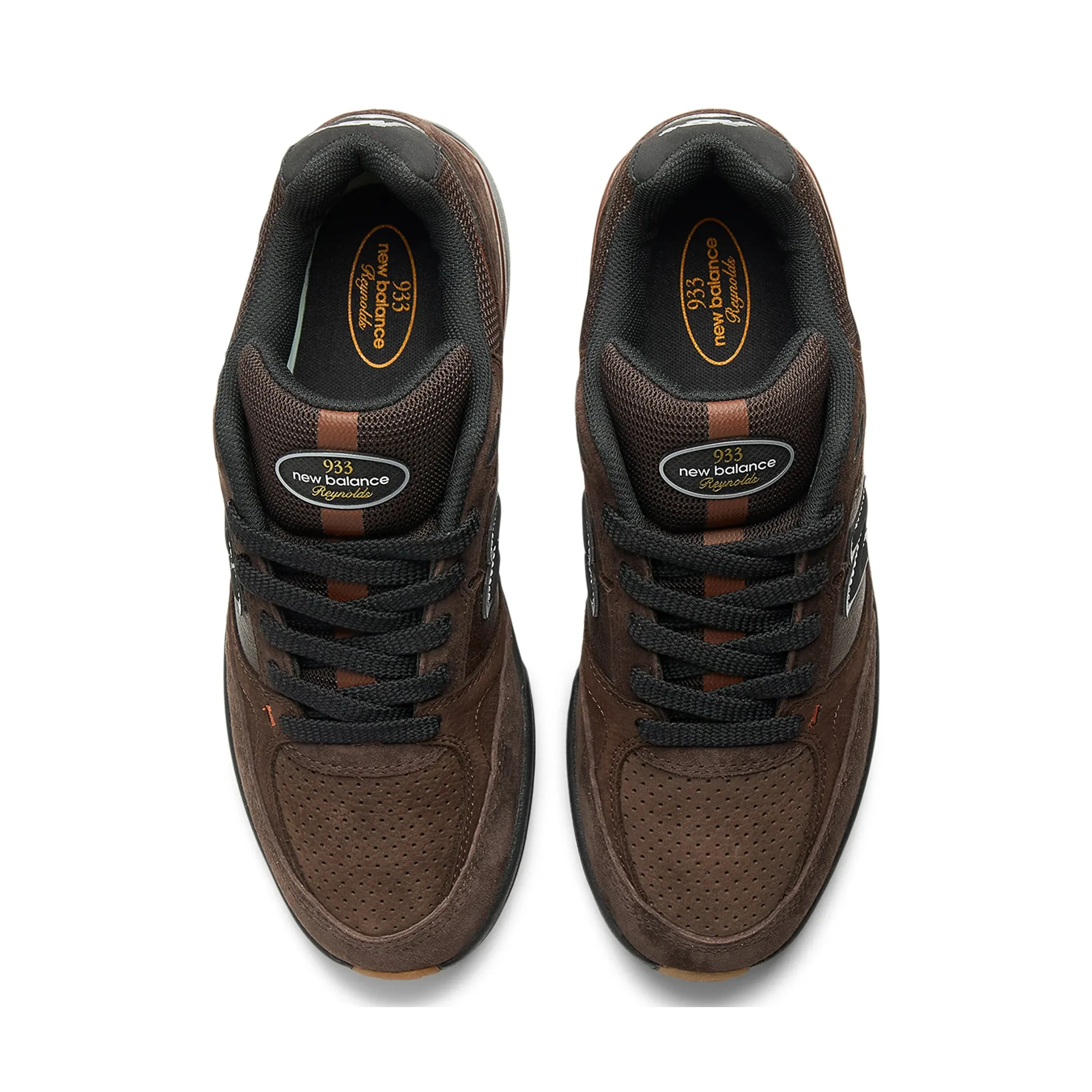 New Balance Numeric 933 Andrew Reynolds Shoes - Brown / Black (NM933BAR) - Image 4