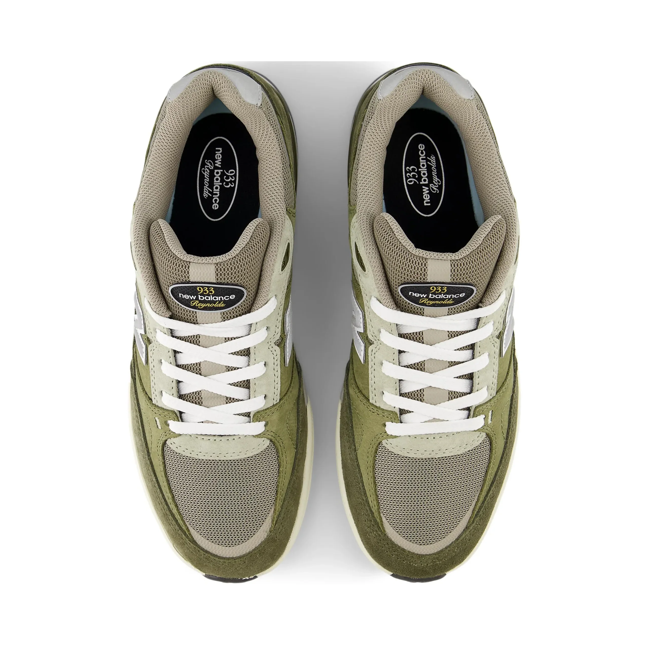 New Balance Numeric 933 Andrew Reynolds Shoes - Olivine / Dark Olivine (NM933JKL) - Image 3