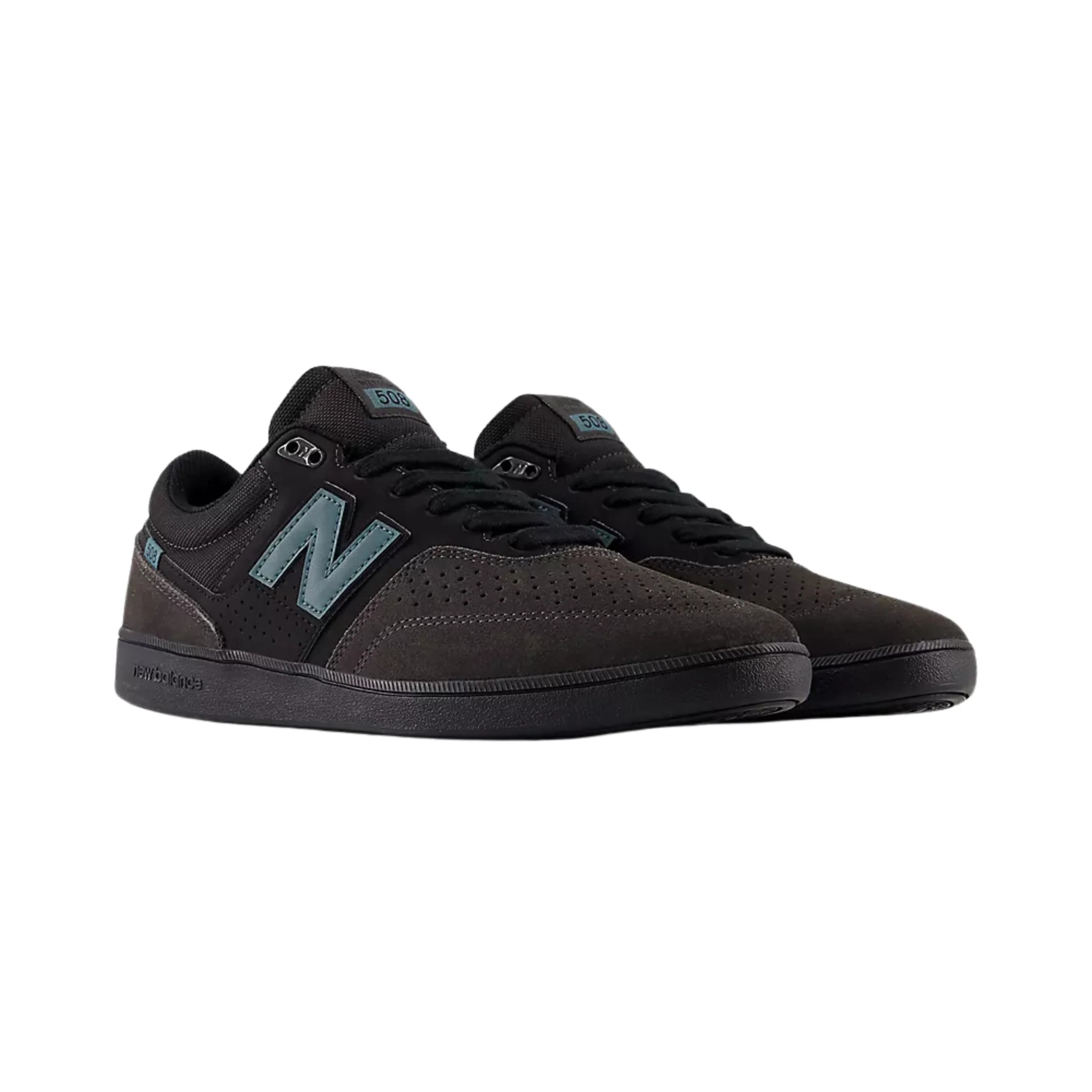 New Balance Numeric Brandon Westgate 508 Shoes - Black Cement / New Spruce (NM508TAC) - Image 2