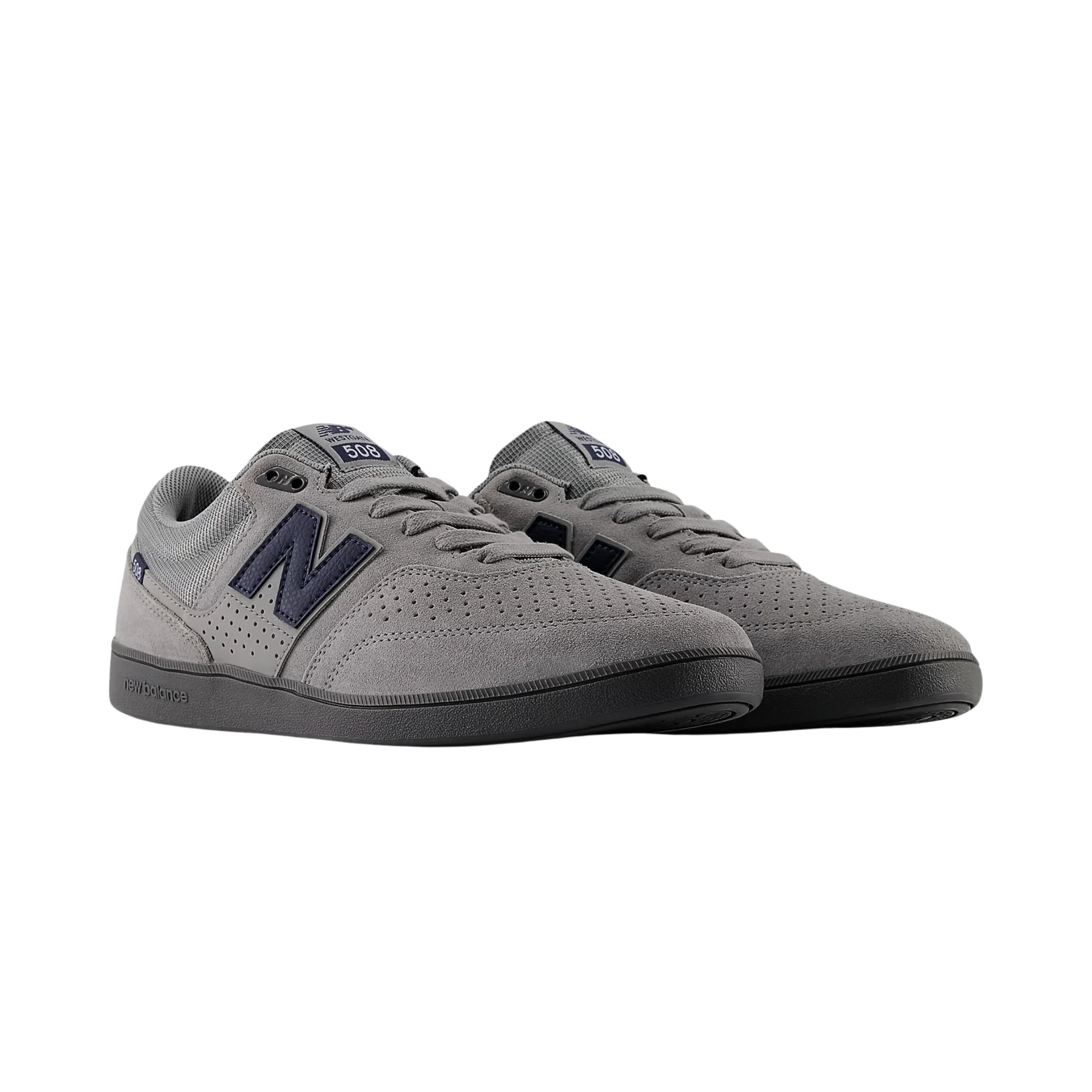 New Balance Numeric Brandon Westgate 508 Shoes - Grey / Navy (NM508ICY) - Image 2