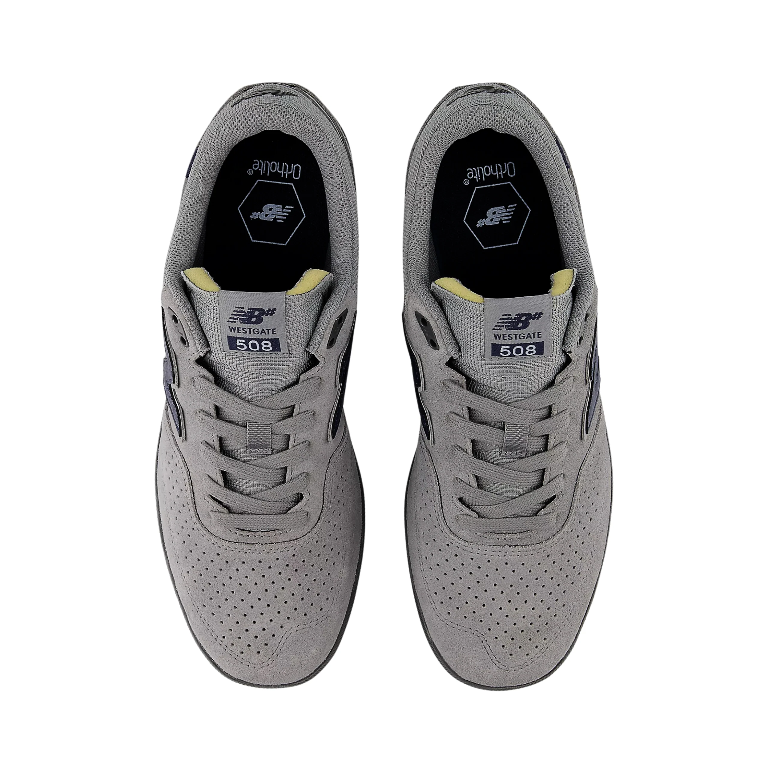 New Balance Numeric Brandon Westgate 508 Shoes - Grey / Navy (NM508ICY) - Image 3