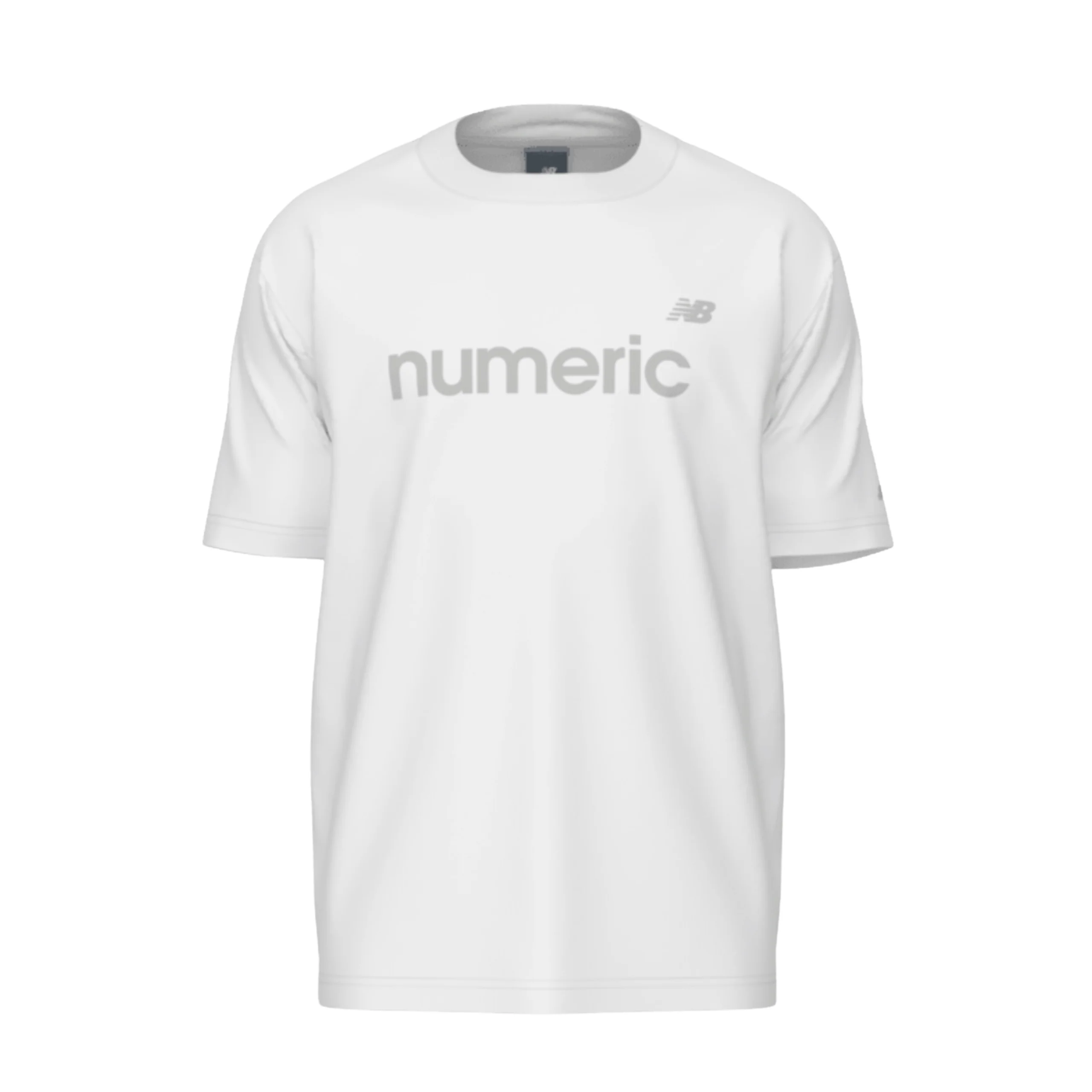 New Balance Numeric Cotton T-Shirt - White - Image 3