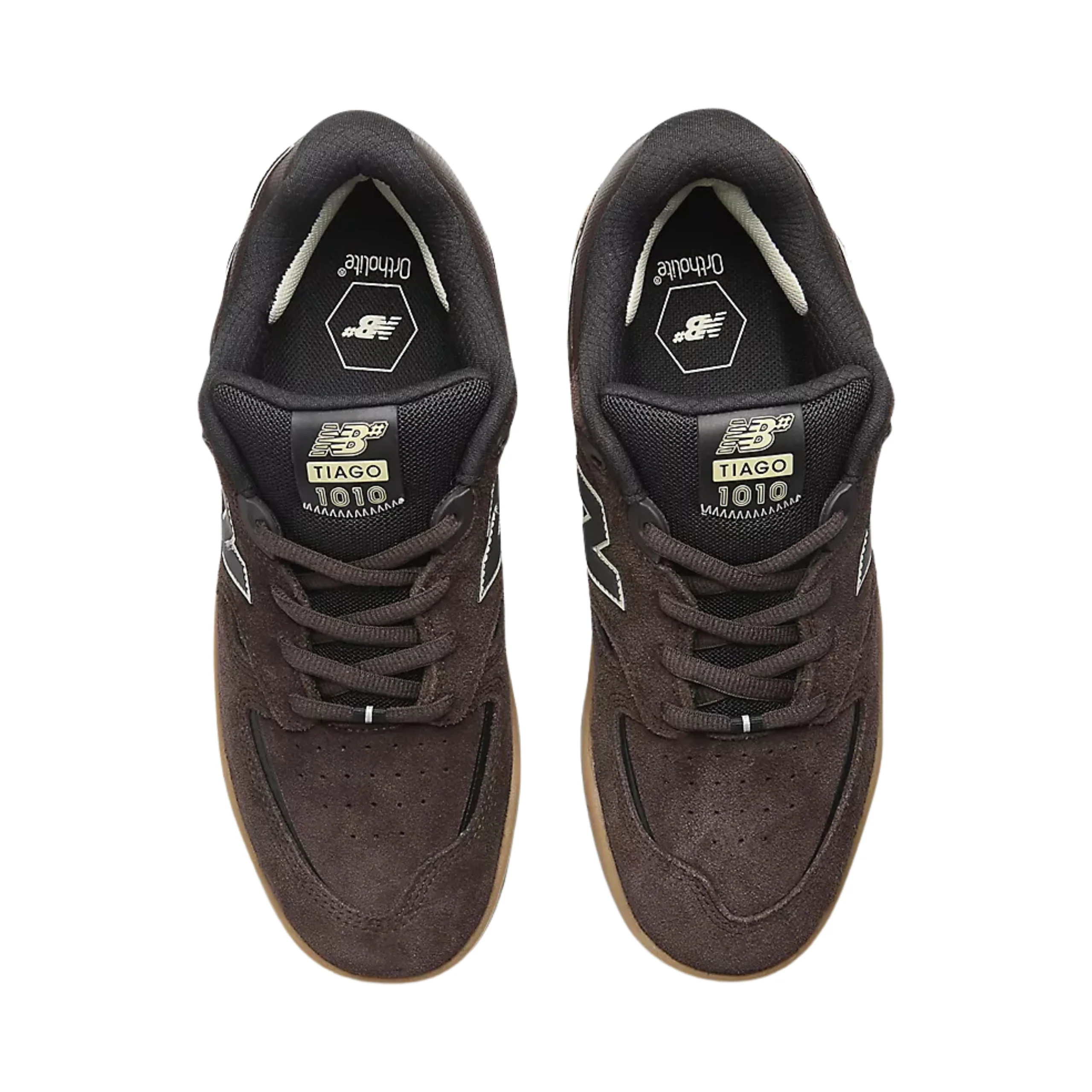 New Balance Numeric NM 1010 Shoes - Brown / Black (NM1010BN) - Image 3
