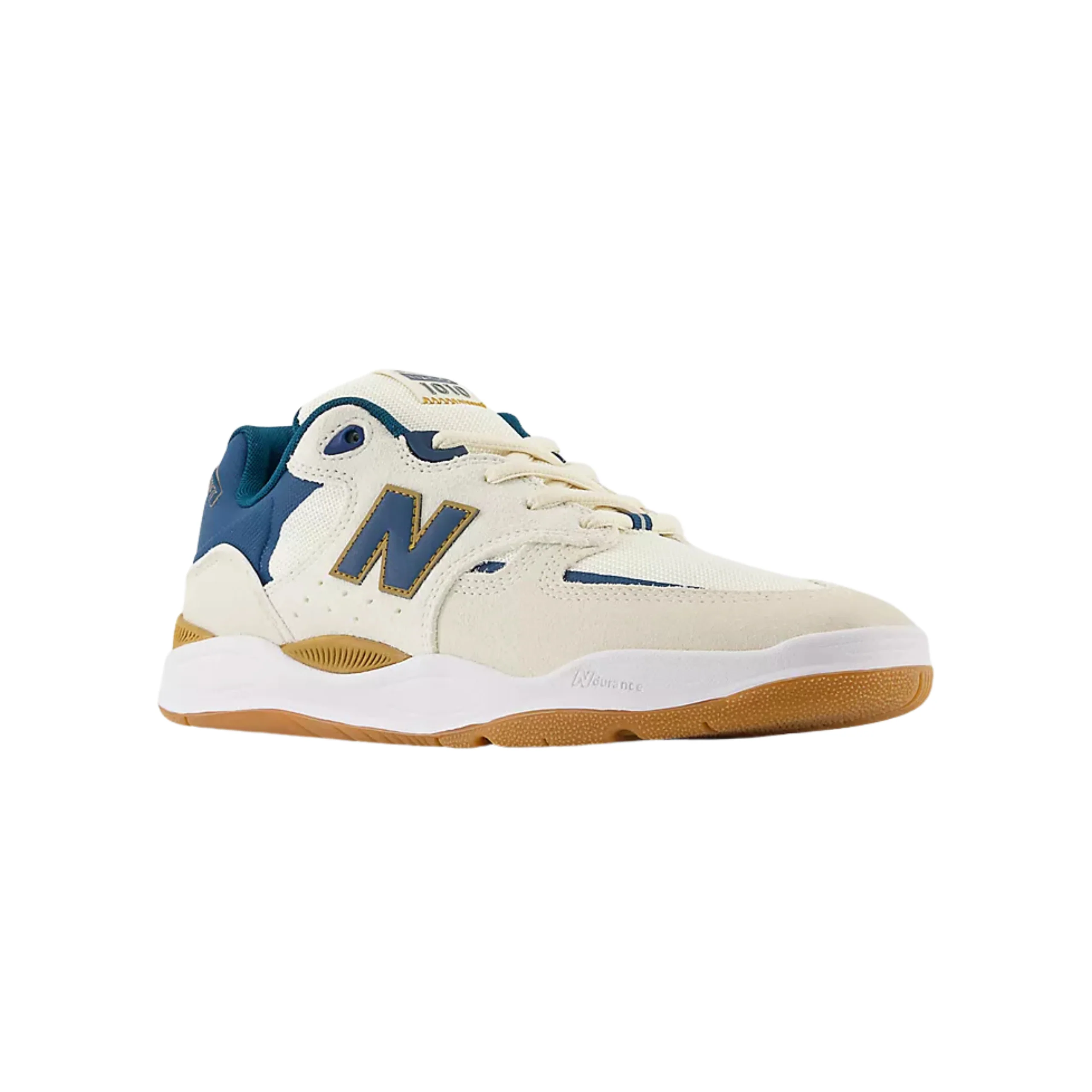 New Balance Numeric NM 1010 Shoes - Linen / Deep Teal (NM1010BL) - Image 2