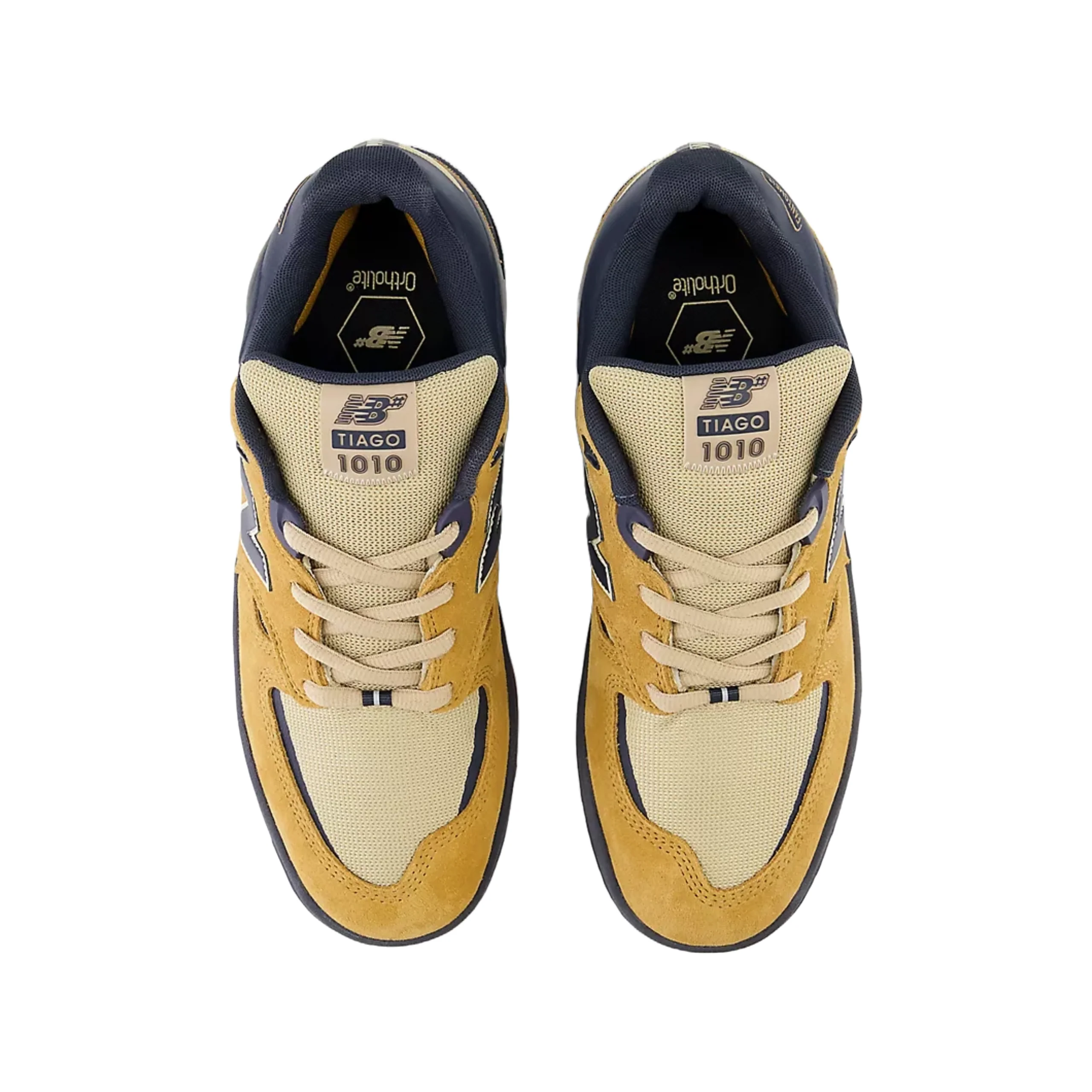New Balance Numeric NM 1010 Shoes - Wheat / Navy (NM1010RF) - Image 3