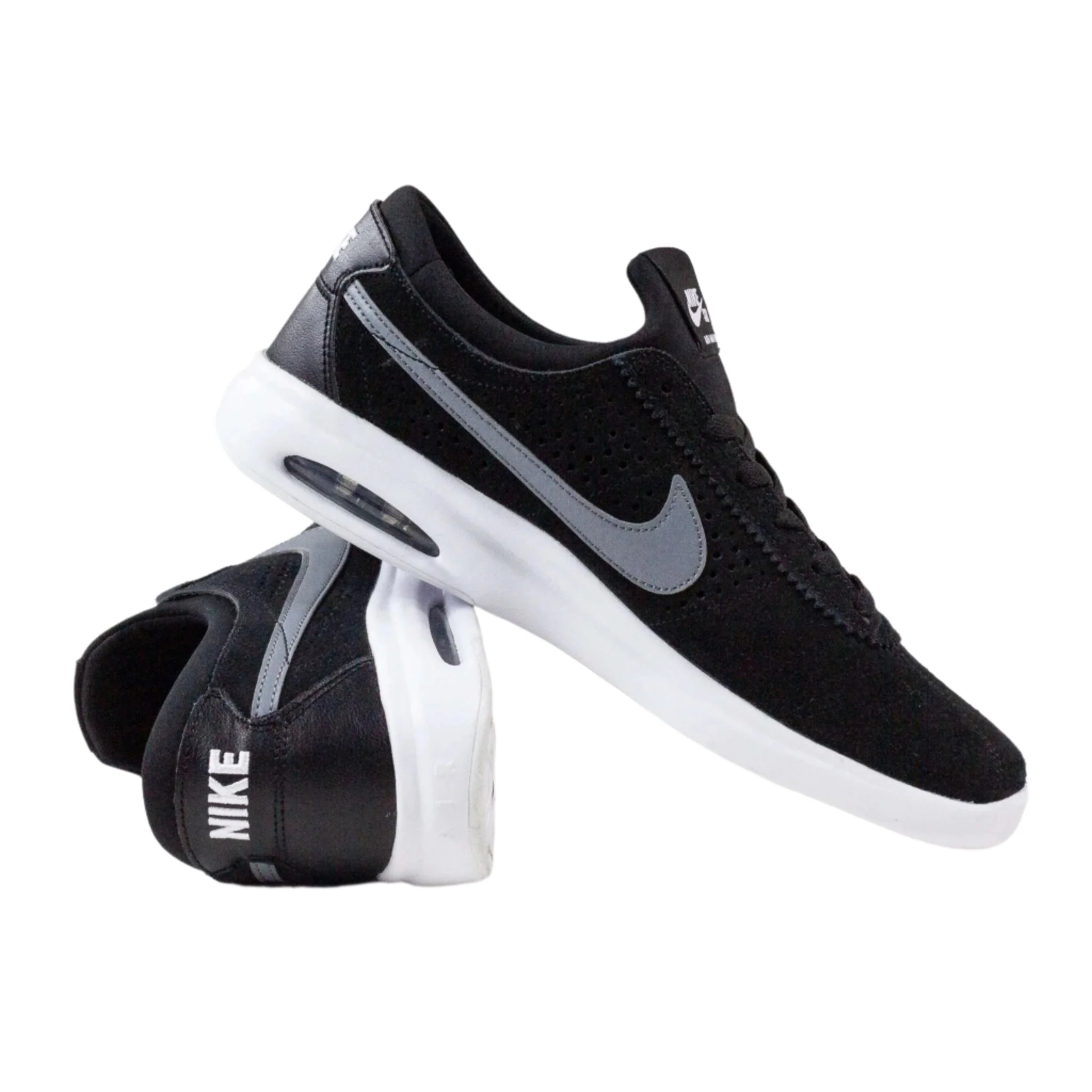 Nike SB Bruin Max Vapor Shoes- Black / Cool Grey / White (001) - Image 3