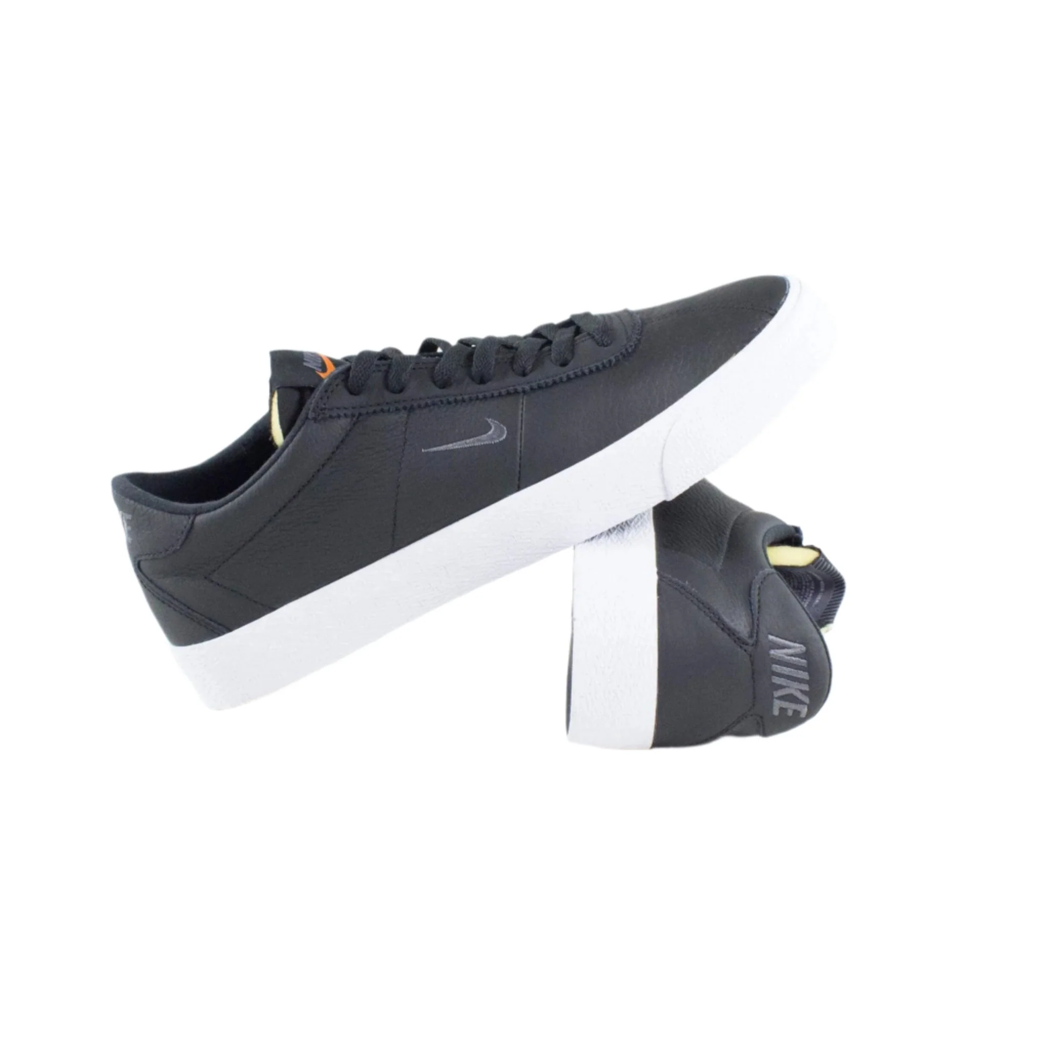 Nike SB Bruin Zoom 'Black Cat' ISO Shoes - Black / Dark Grey / Black / White (001) - Image 3