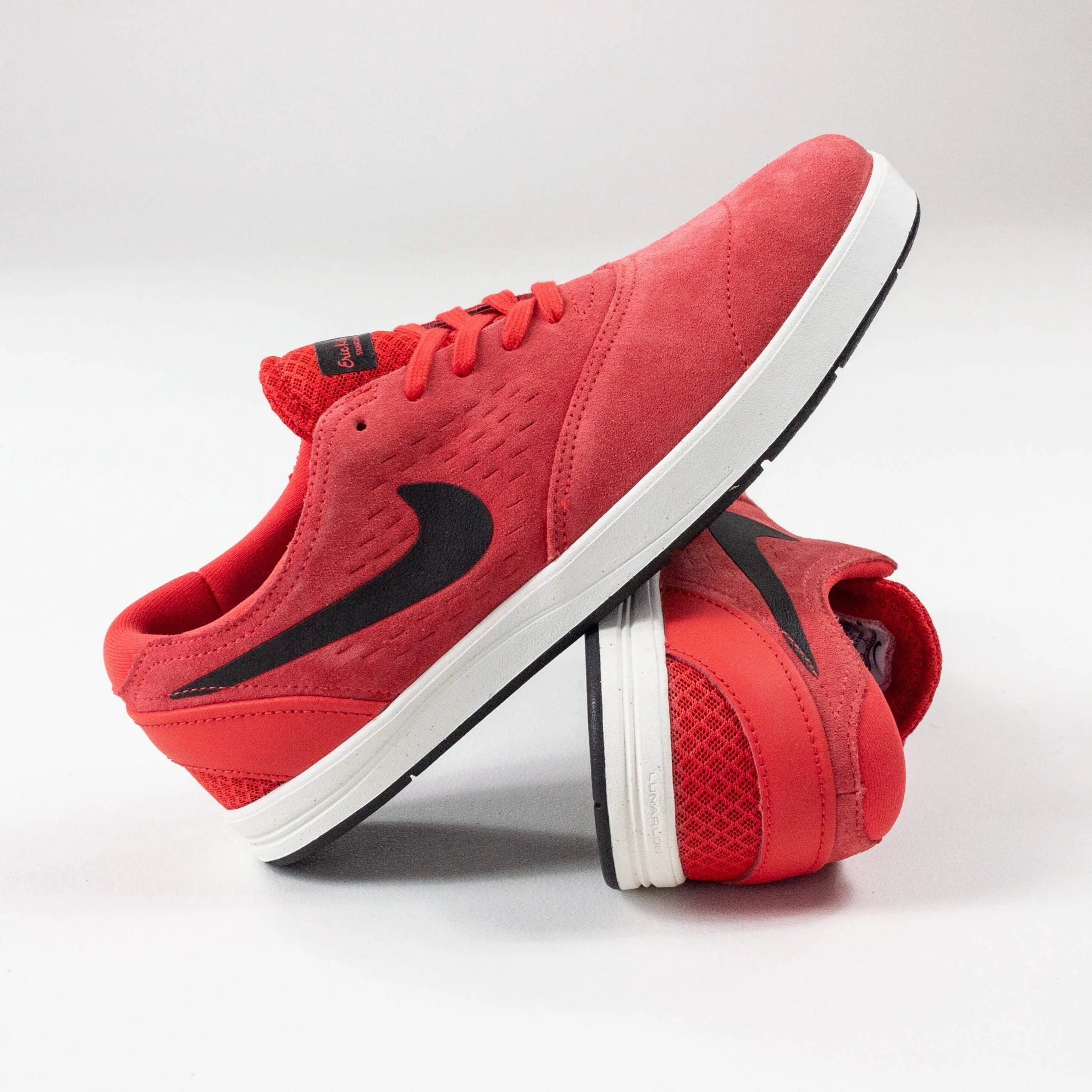 Nike SB Eric Koston 2 Shoes- Light Crimson / Black / Crystal Mint (603) - Image 3