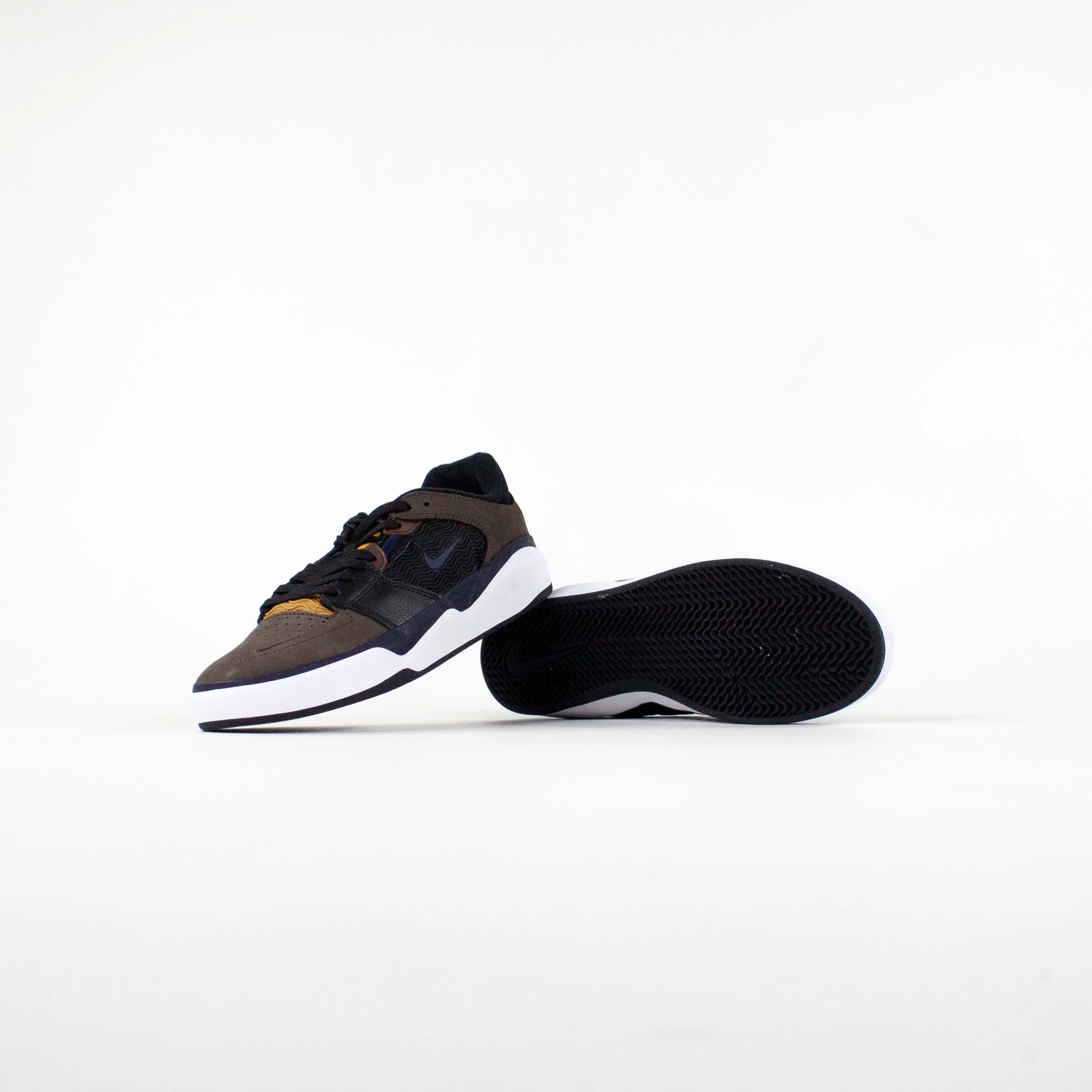 Nike SB Ishod Wair Premium Skate Shoes – Baroque Brown / Obsidian / Black (200) - Image 4