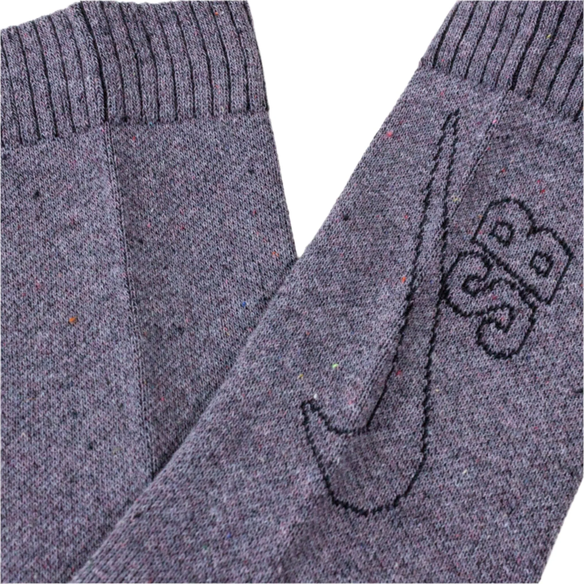 Nike SB Multiplier Socks- Grey / Black - Image 3
