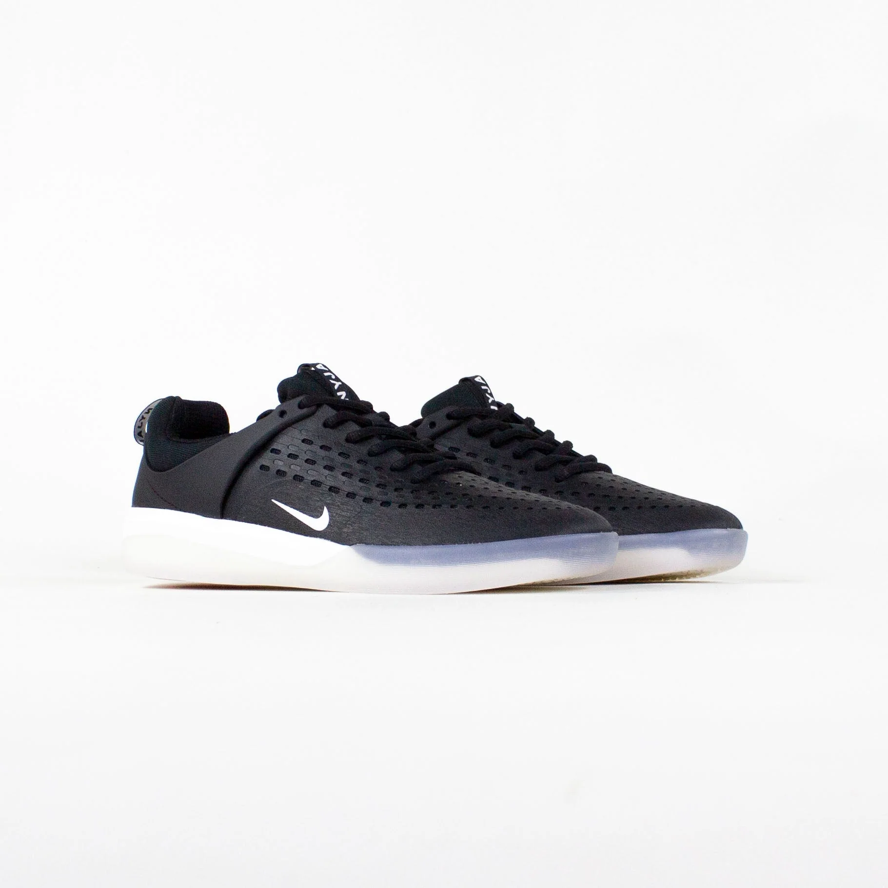 Nike SB Nyjah 3 Shoes - Black / White / Black / Summit White (002) - Image 2