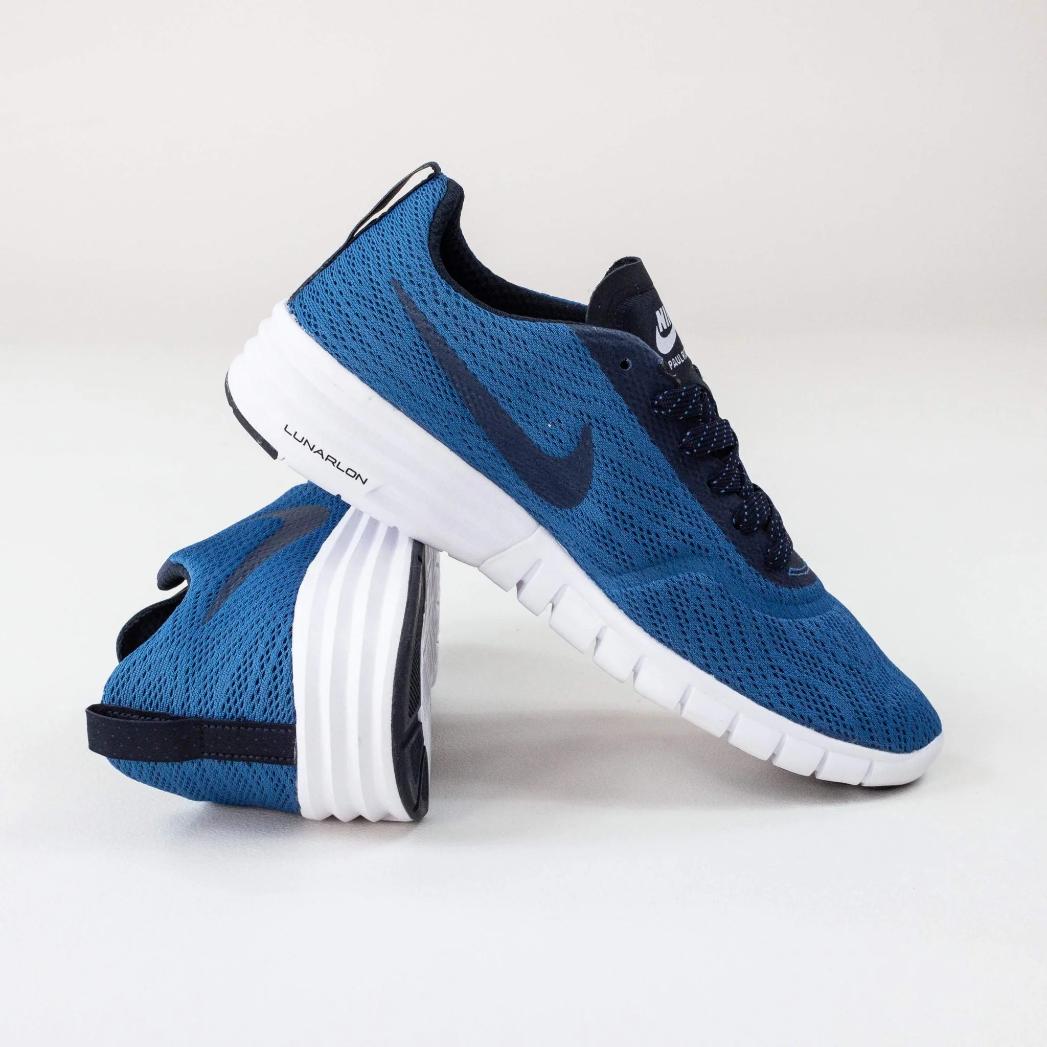 Nike SB Paul Rodriguez 9 R/R Shoes - Brigade Blue / Dark Obsidian / White - Image 4