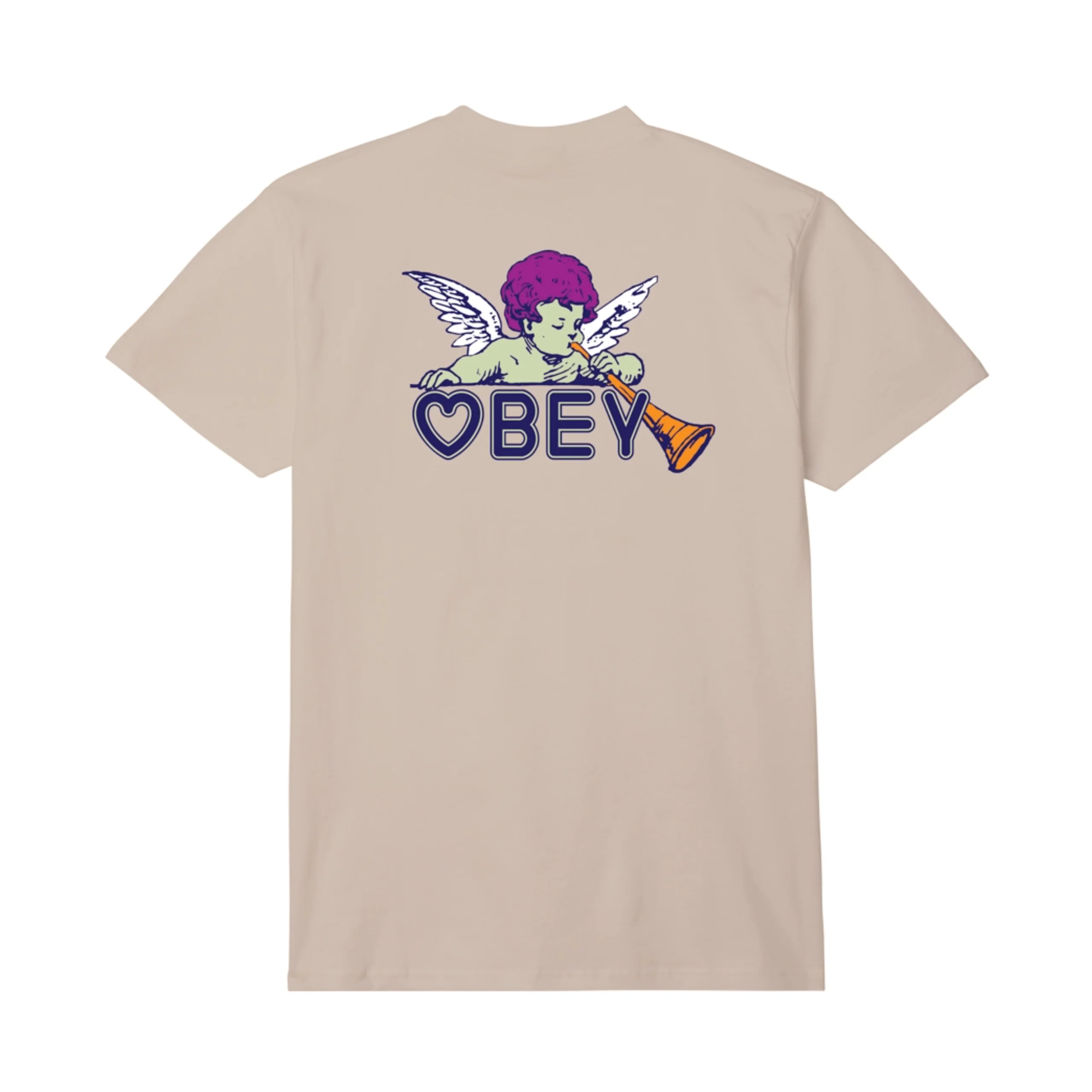 OBEY Baby Angel T-Shirt - Sand - Image 2
