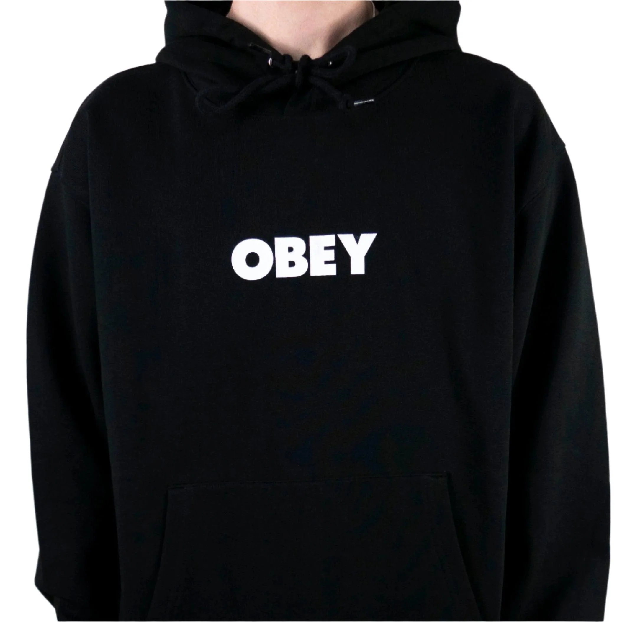 OBEY Bold Hoodie - Black - Image 4