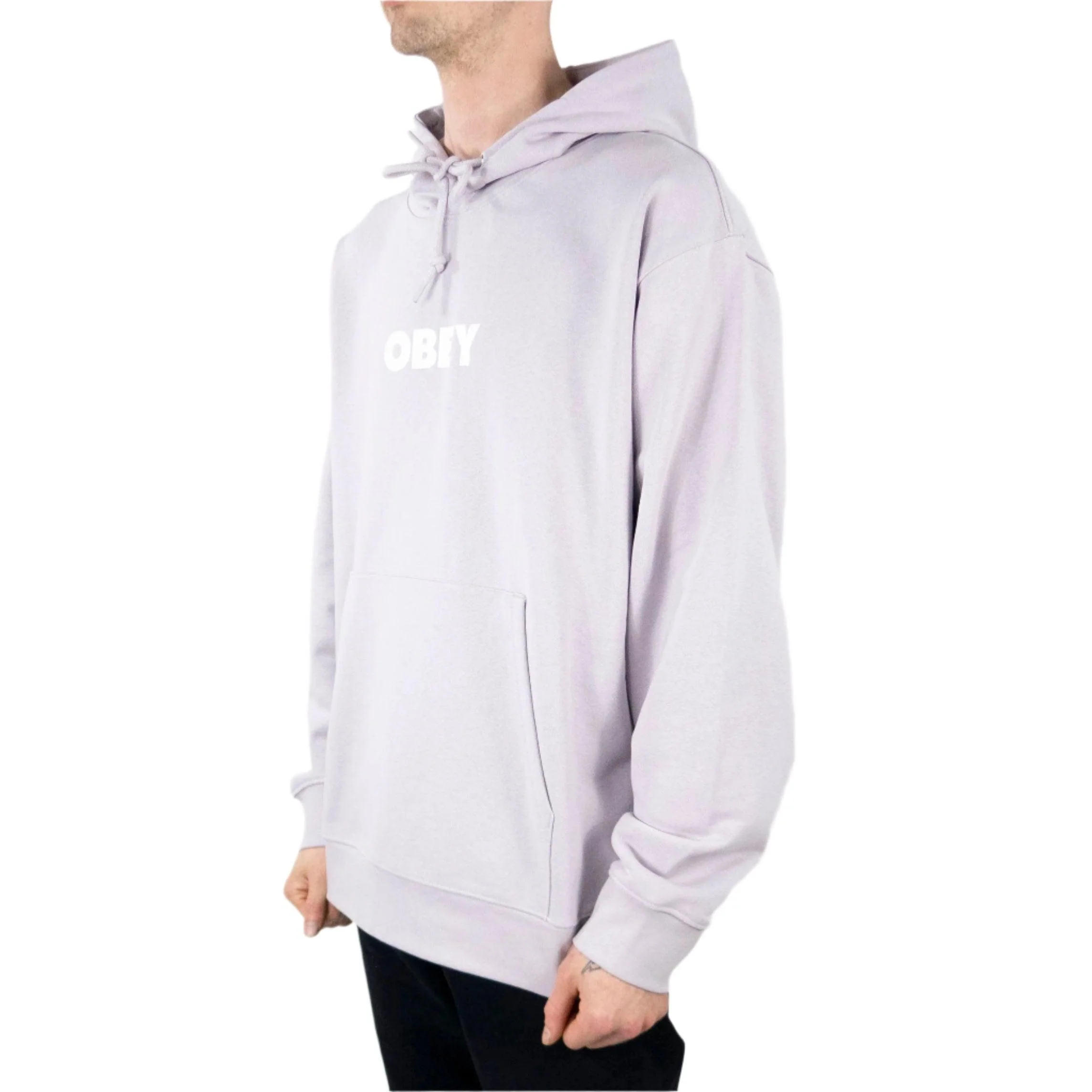 OBEY Bold Hoodie - Purple Paste - Image 3