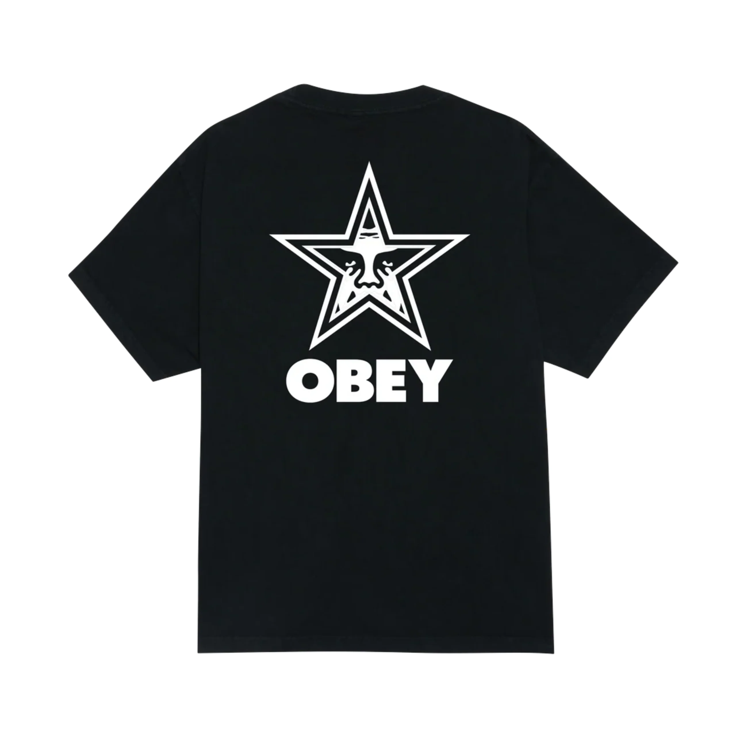 OBEY Bold Star T-Shirt - Pigment True Vintage Black - Image 2