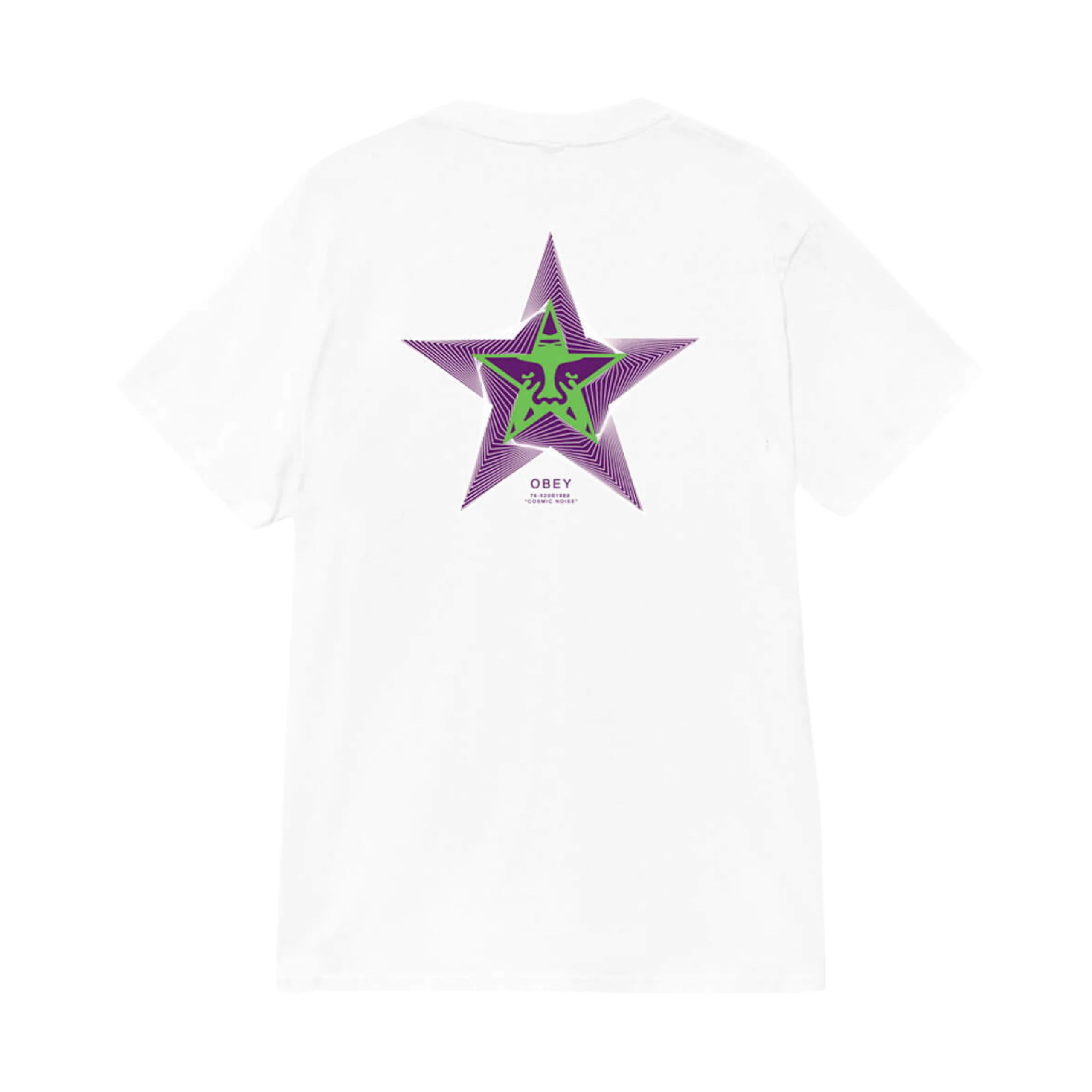 OBEY Cosmic Noise T-Shirt - White - Image 2