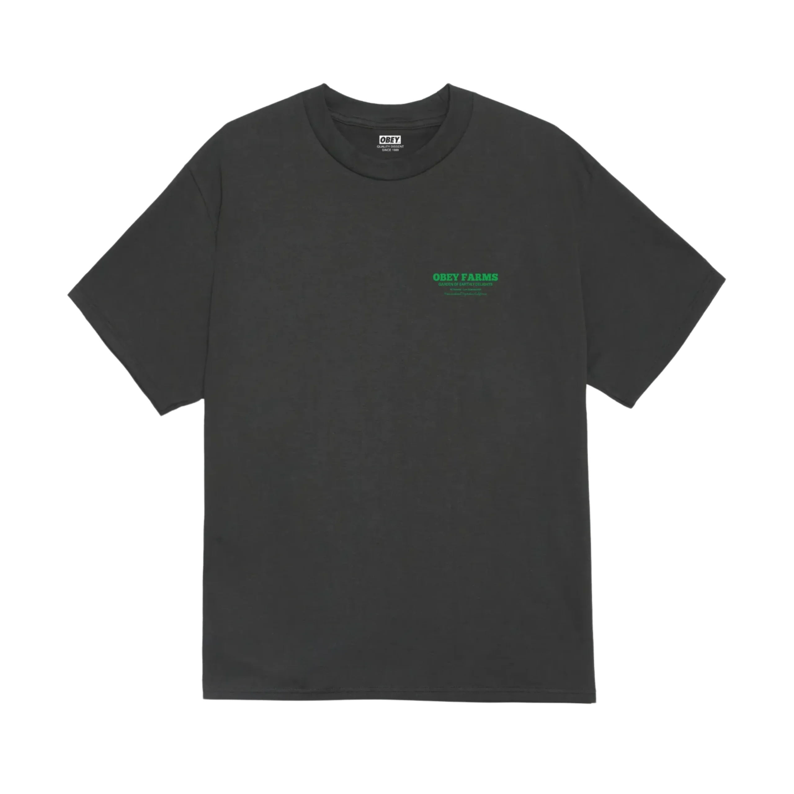 OBEY Farms T-Shirt - Vintage Black