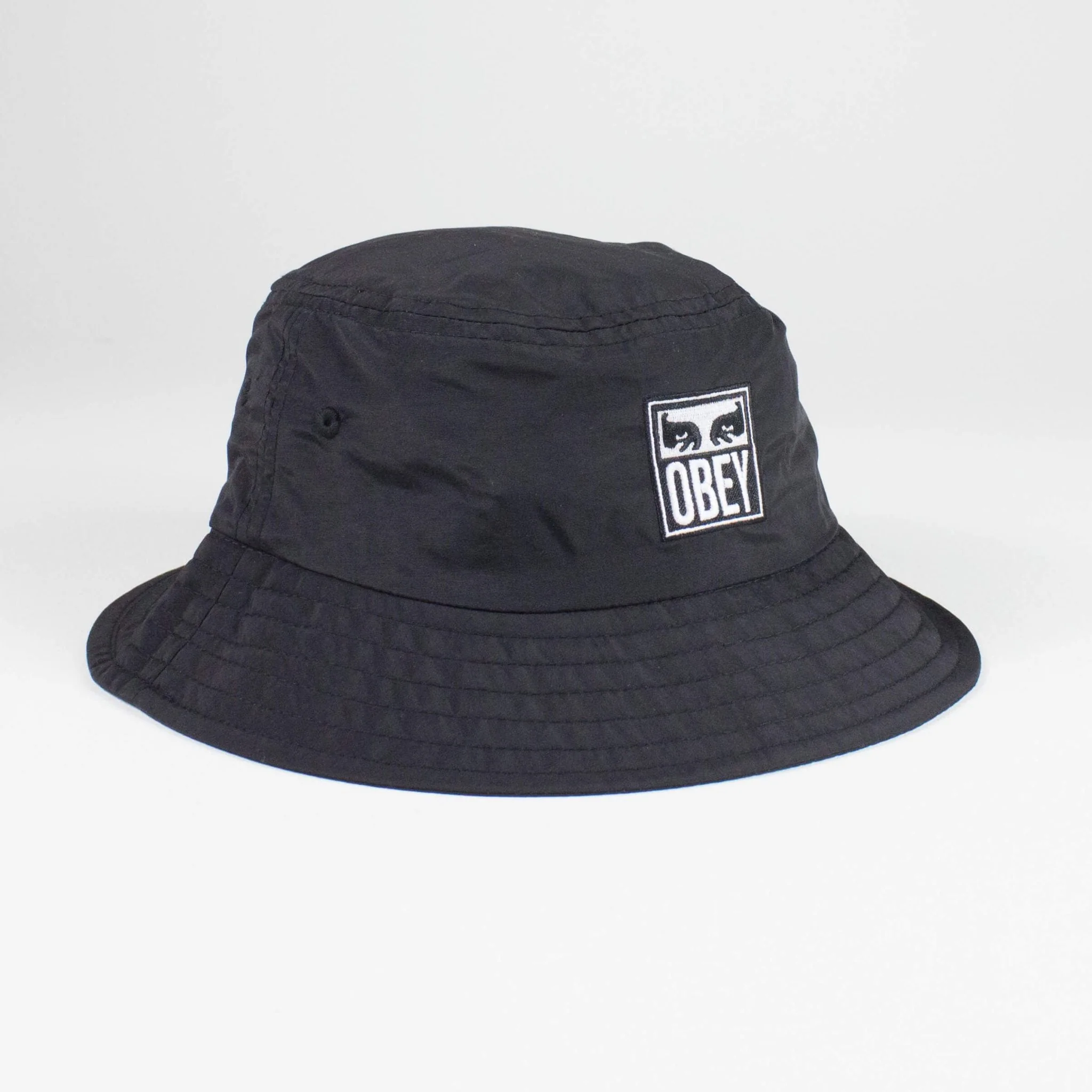 OBEY Icon Bucket Hat- Black - Image 3