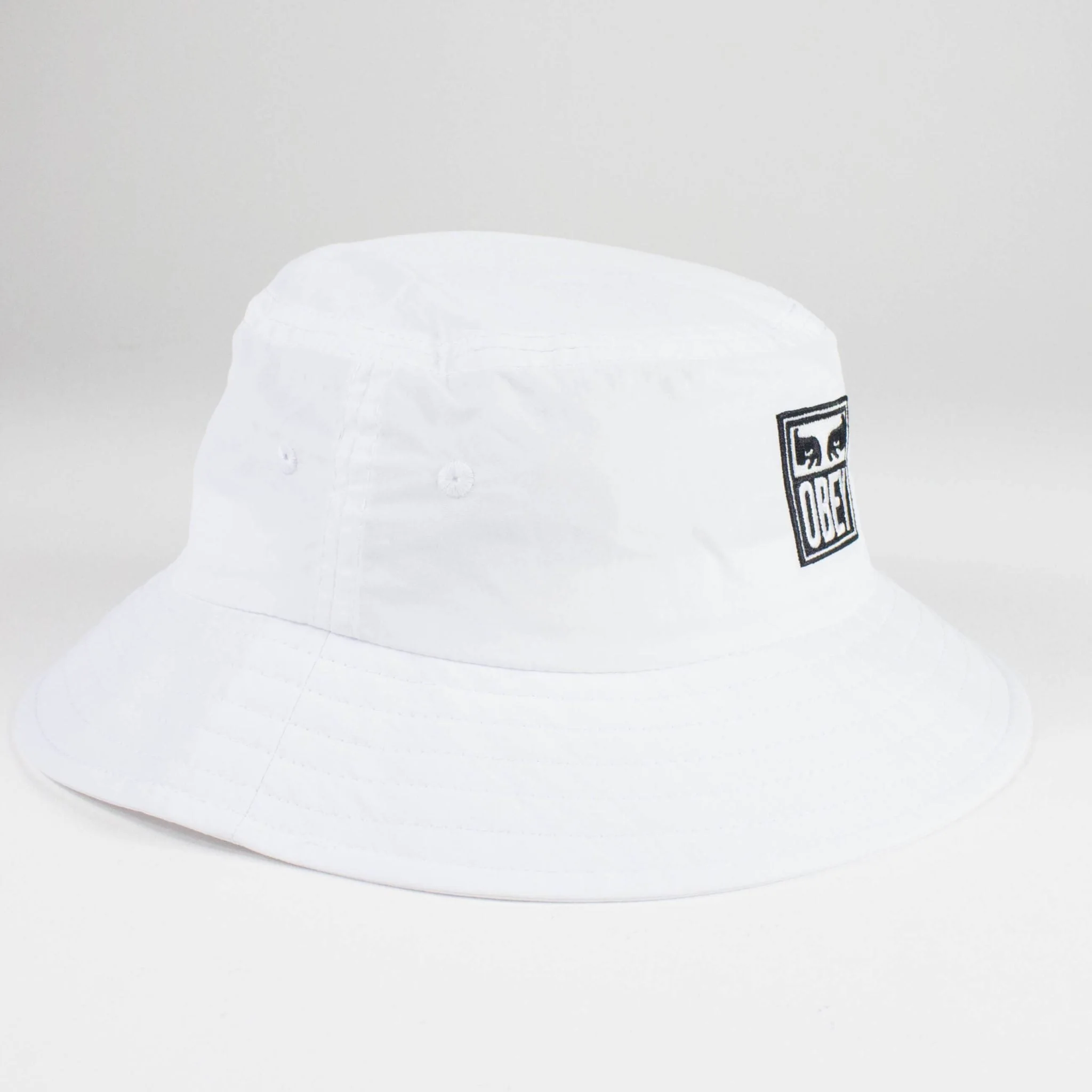 OBEY Icon Bucket Hat- White - Image 3