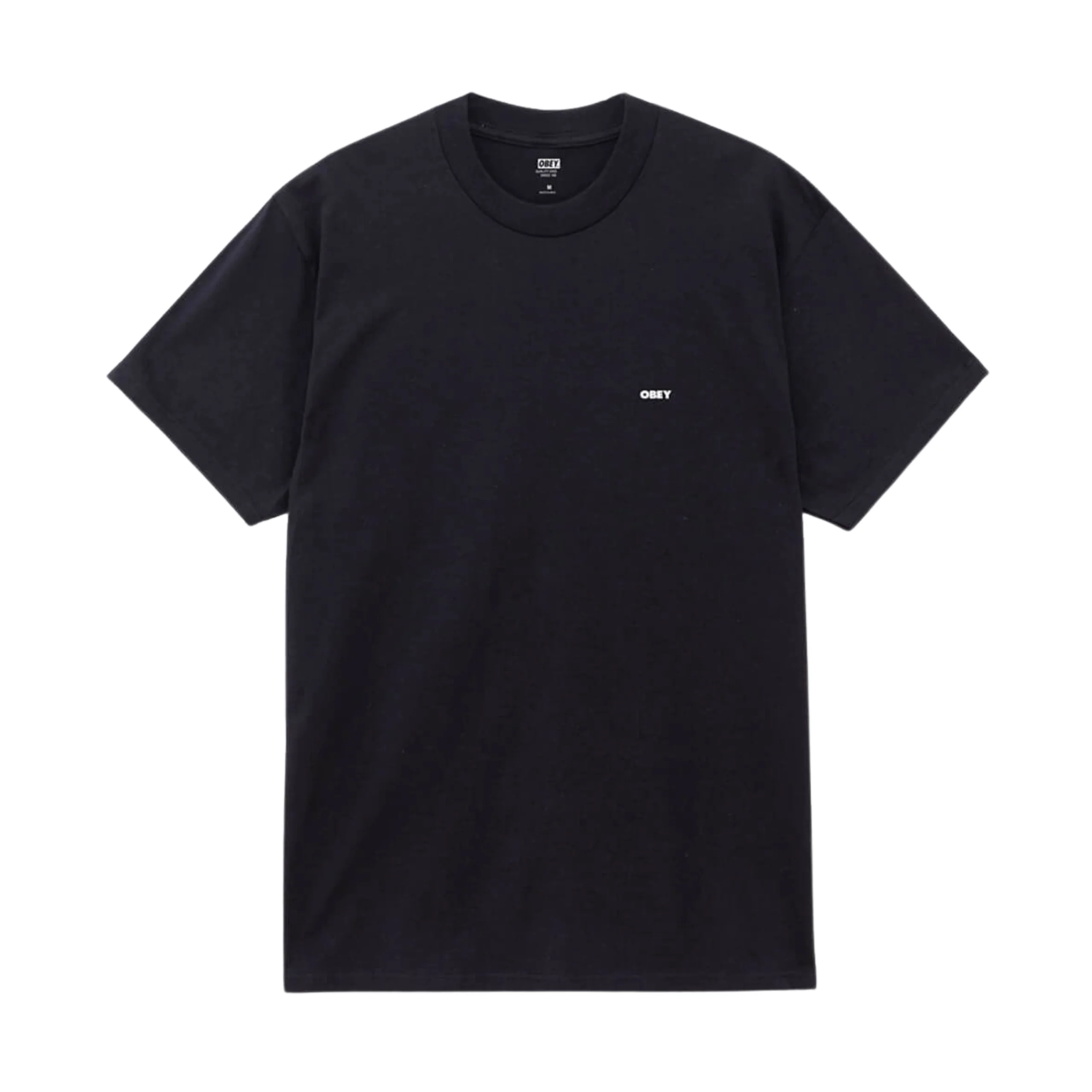 OBEY Icon Stencil Flame T-Shirt - Black