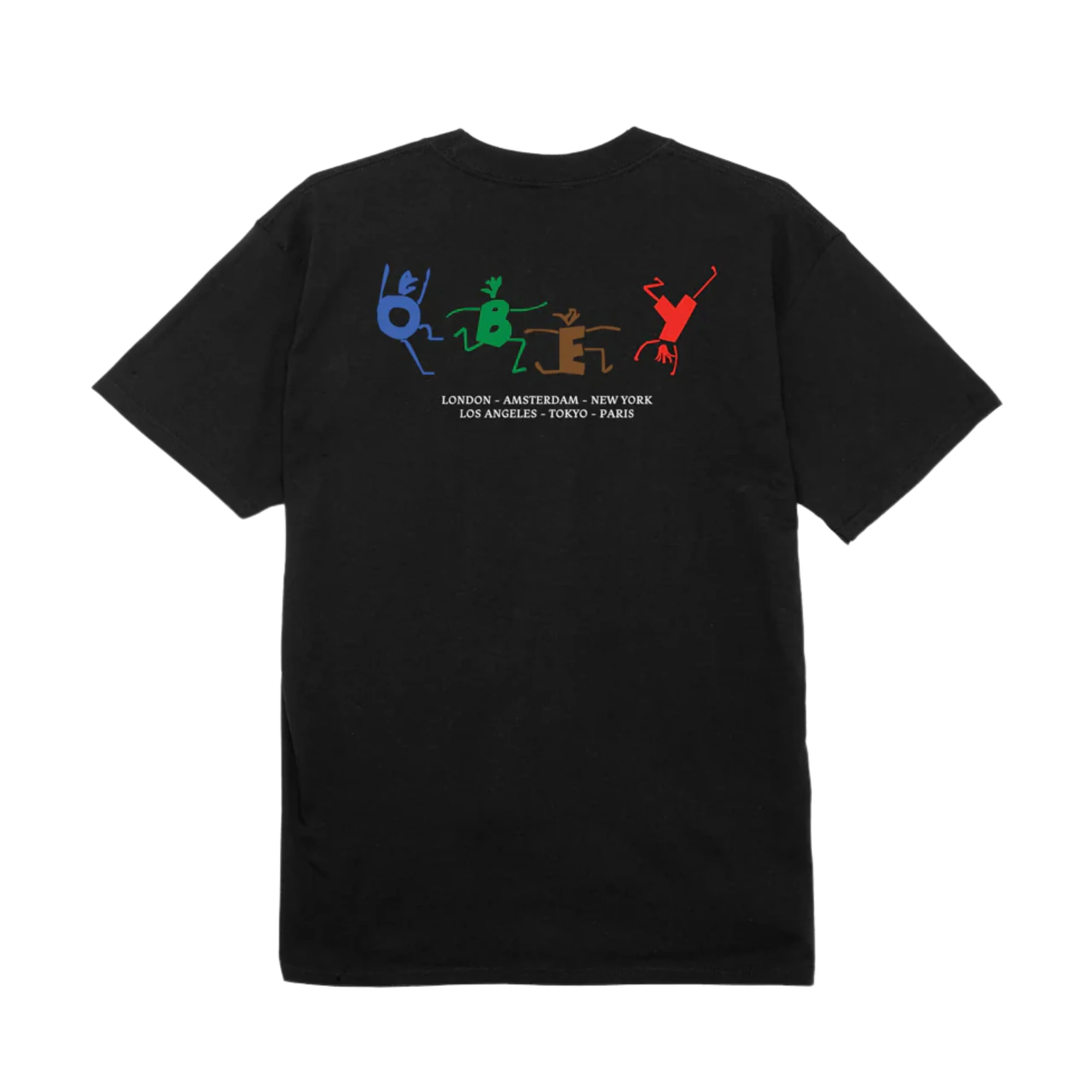 OBEY Play T-Shirt - Black - Image 2