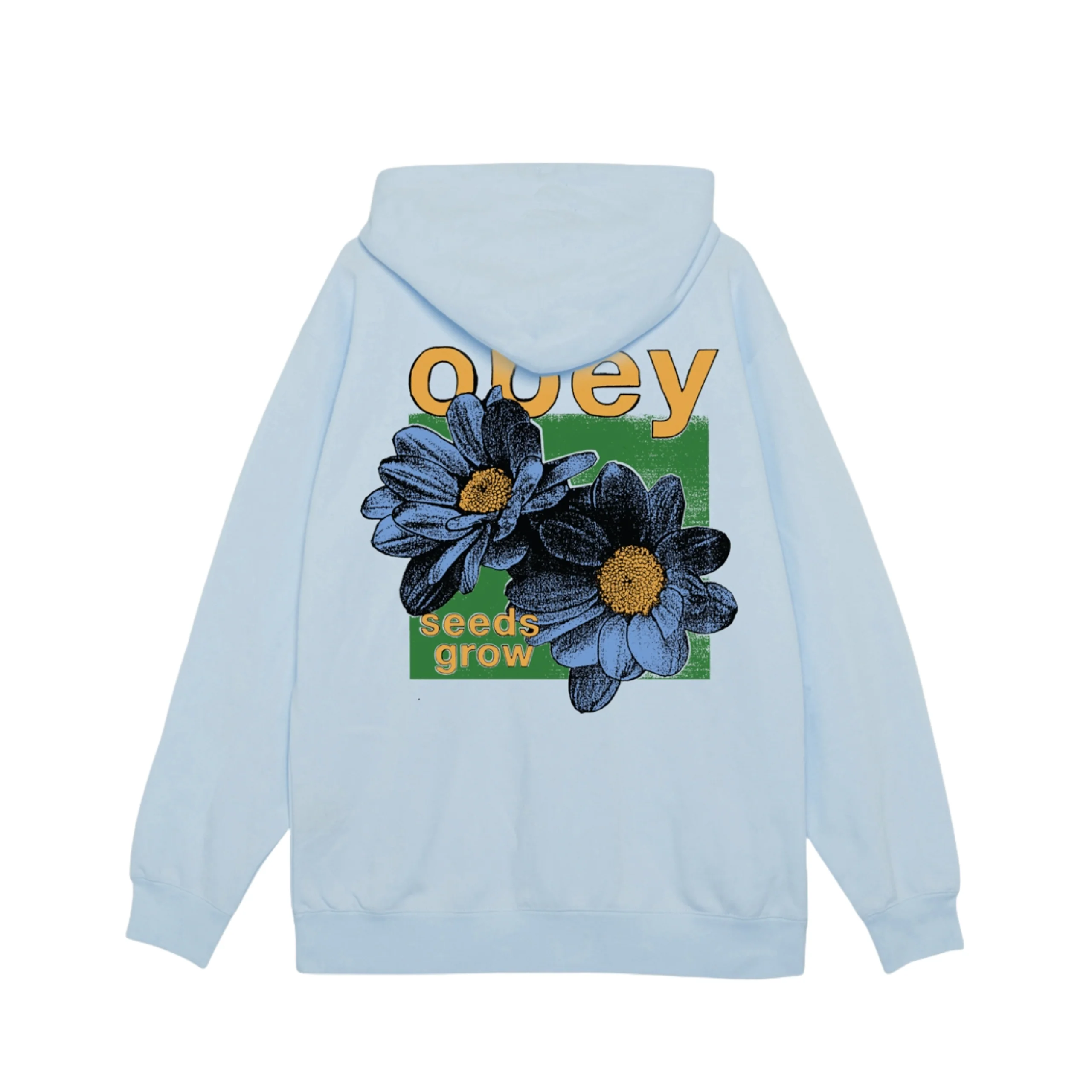 OBEY Seeds Grow Hoodie - Hydrangea - Image 2