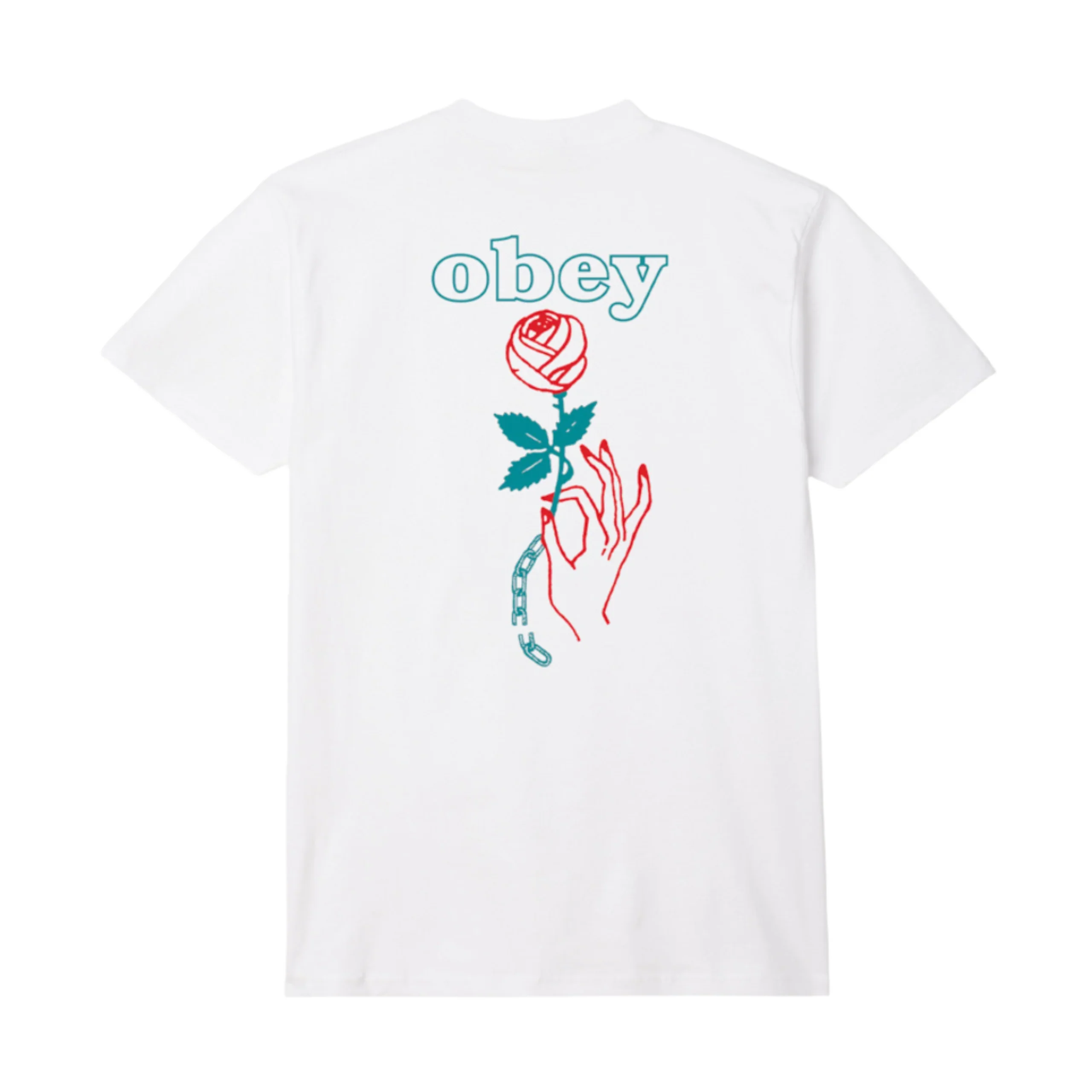 OBEY Spring Forth T-Shirt - White - Image 2