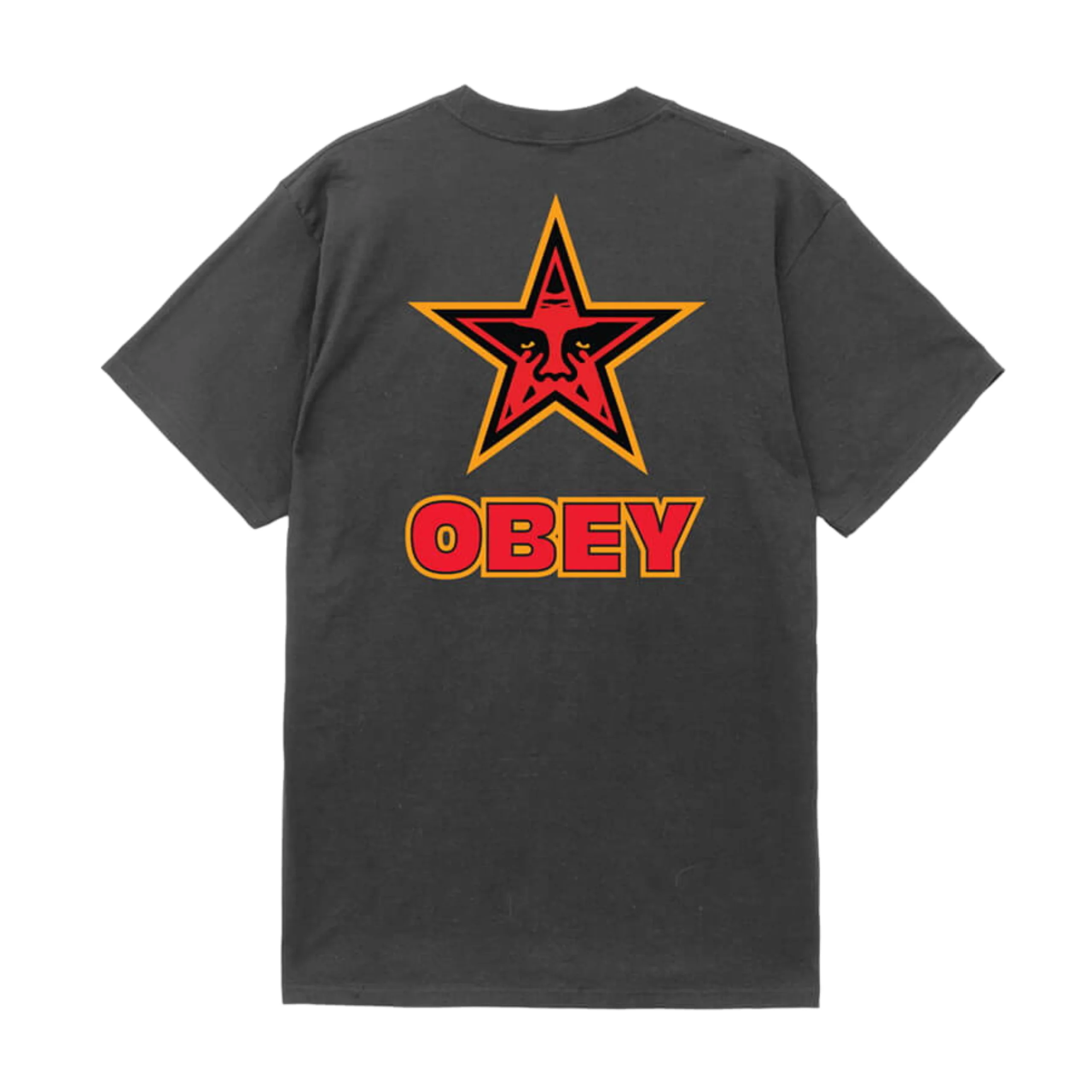 OBEY Star T-Shirt - Vintage Black - Image 2