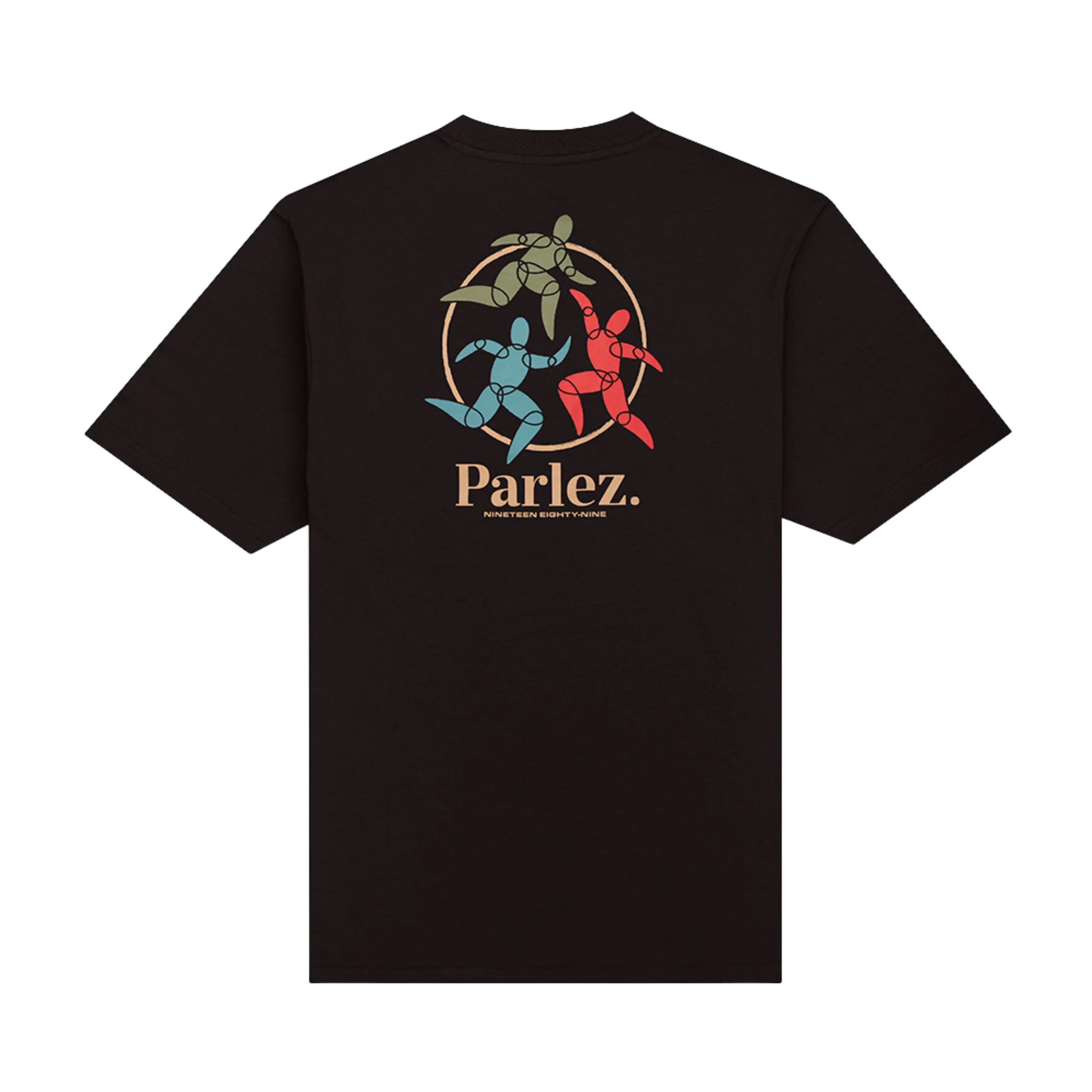 Parlez Corpora T-Shirt - Black - Image 2