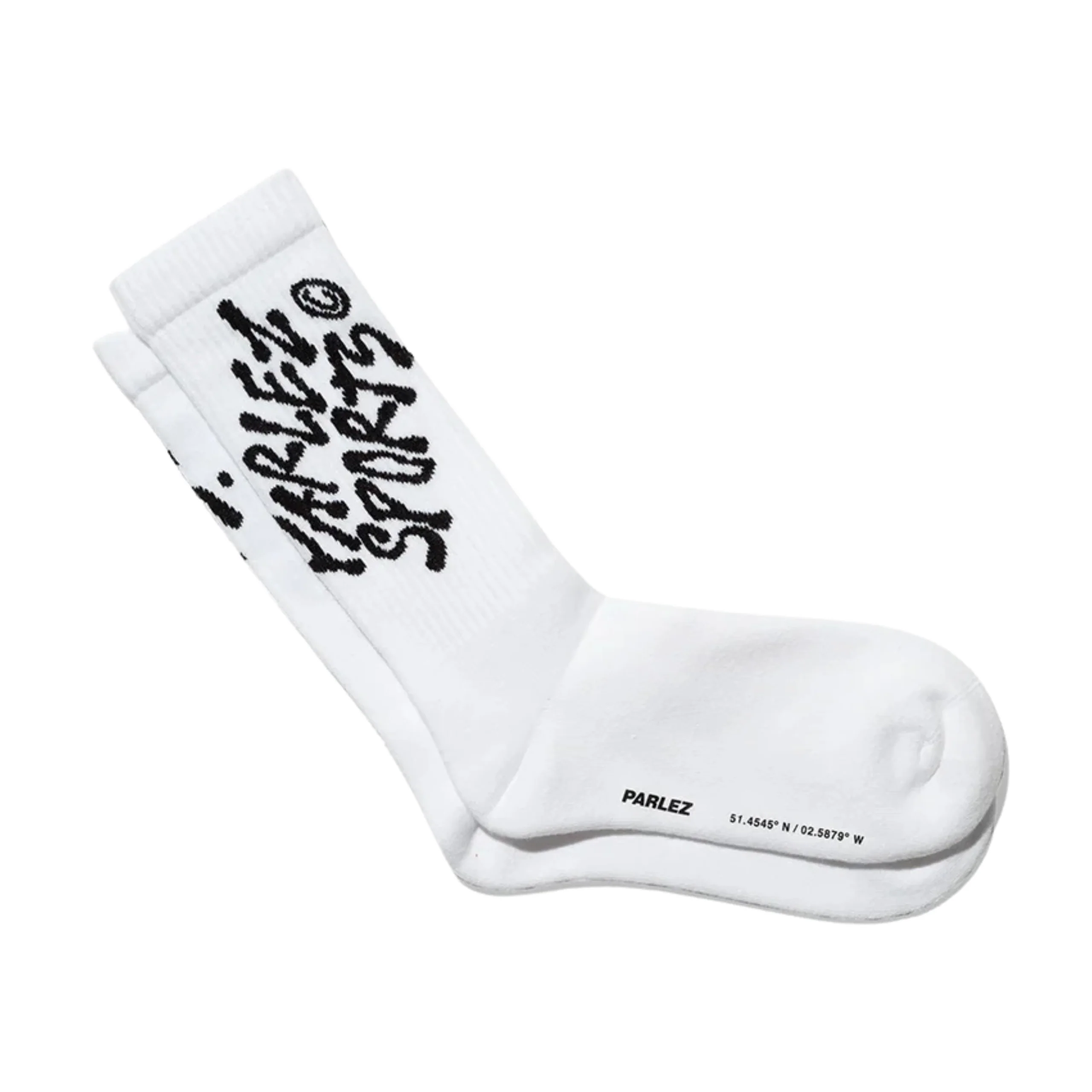 Parlez Source Socks - White / Black