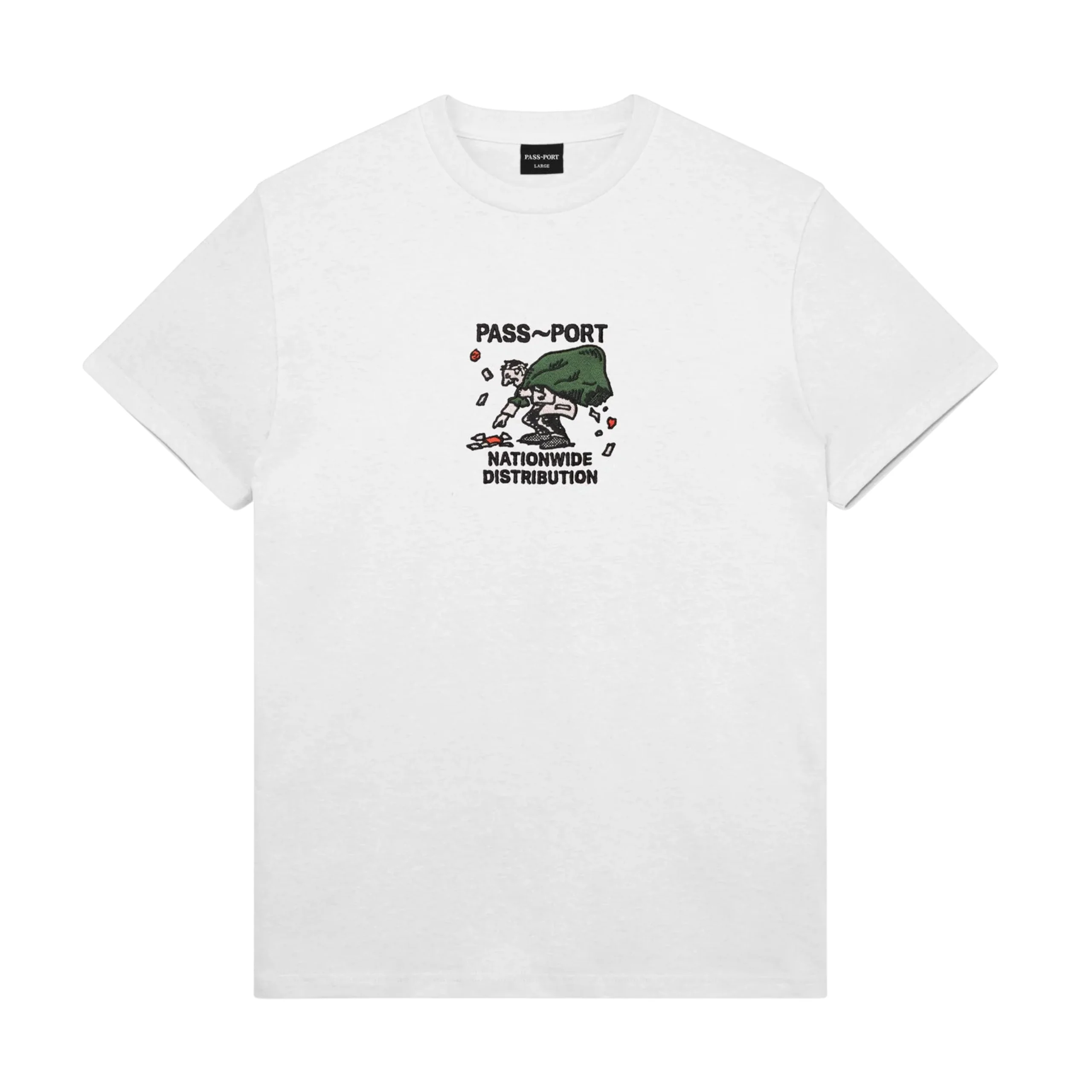 Pass Port Distribution T-Shirt - White