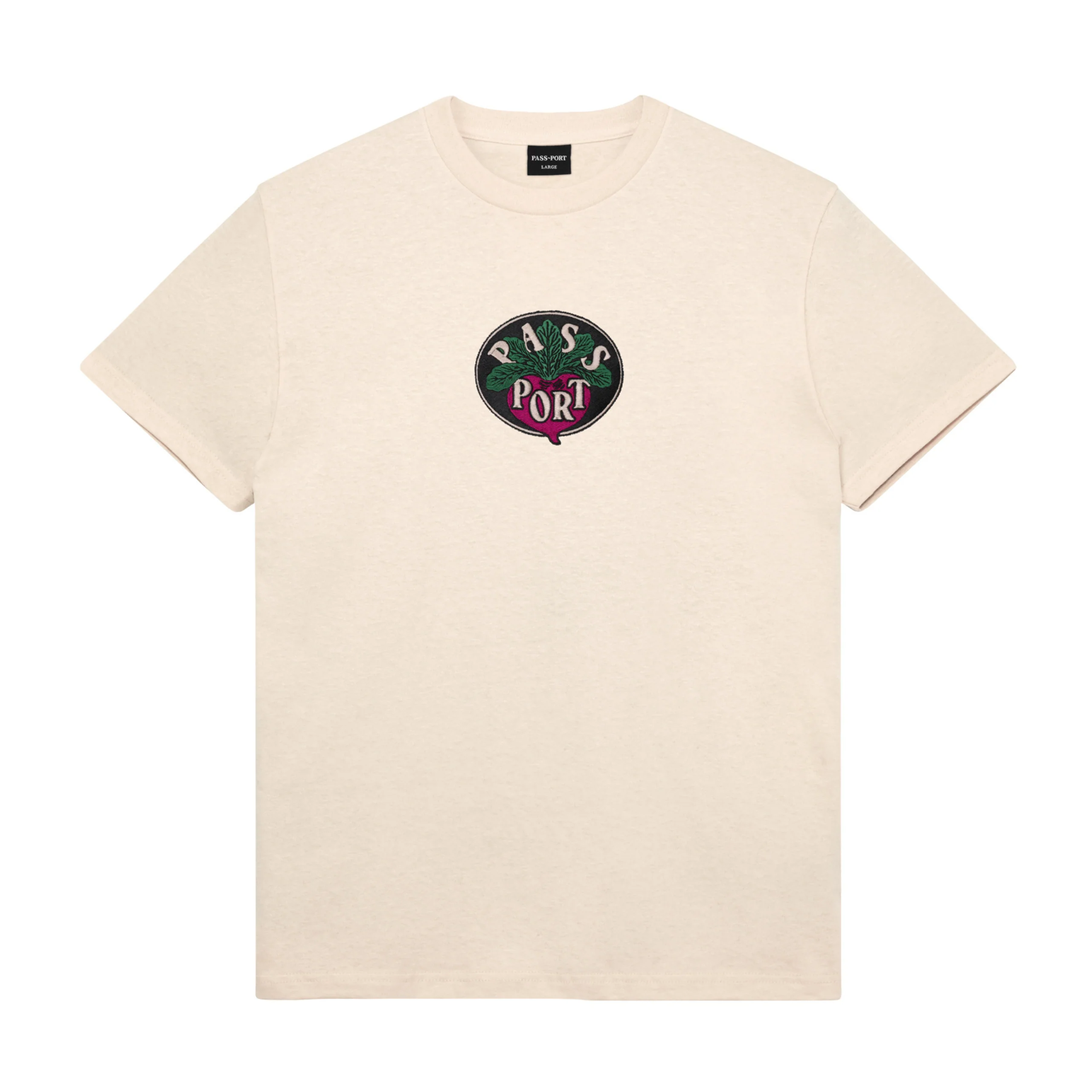 Pass Port Raddish T-Shirt - Natural