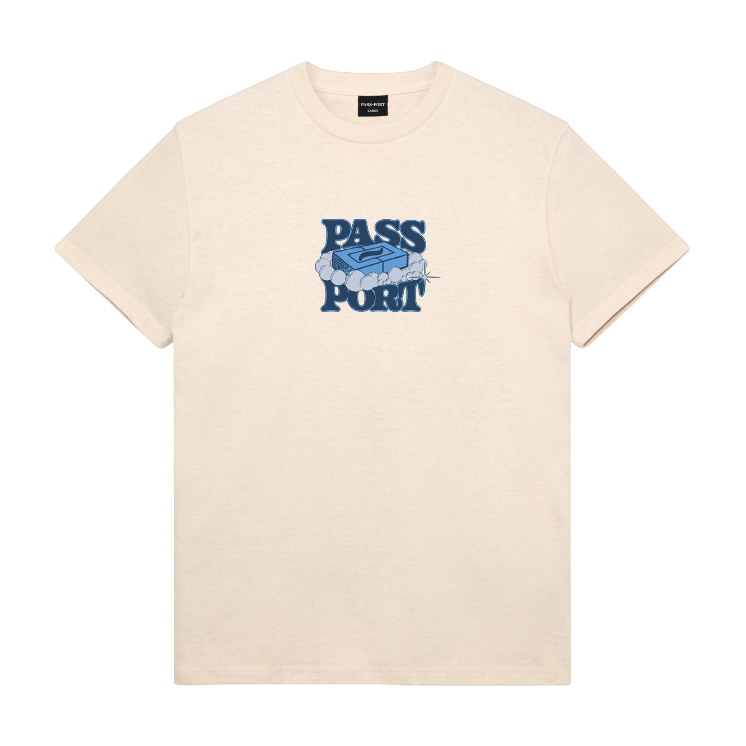 Pass Port Soap T-Shirt - Natural